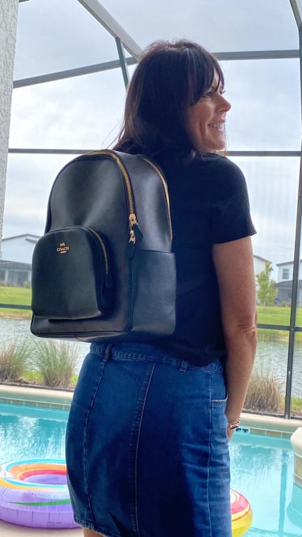 Large Court Backpack In Signature Canvas | Bags | Coach | COACH