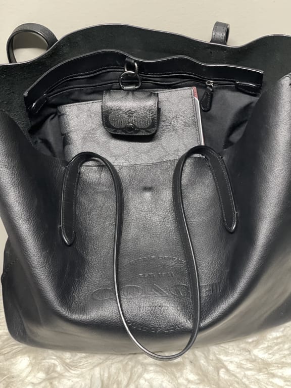 Large Wireless Earbud Pro Case In Signature Canvas | Accessories