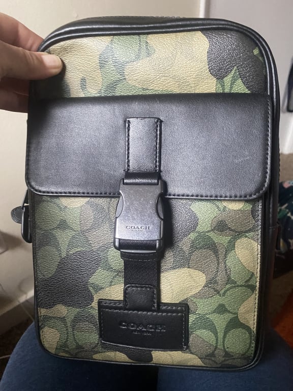 Track Pack In Colorblock Signature Canvas | COACH®