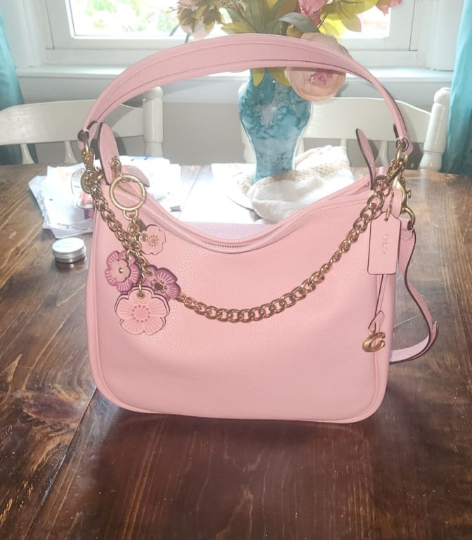 Tea Rose Mix Bag Charm | COACH® Tea Rose Mix Bag Charm | COACH®