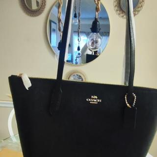 Zip Top Tote Bag In Signature Canvas | Bags | Coach | COACH®