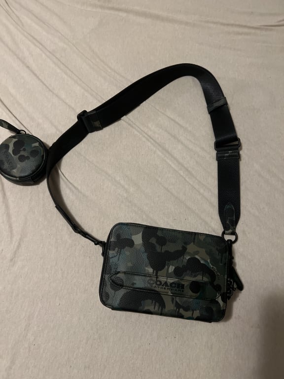 COACH® | Charter Crossbody Bag With Hybrid Pouch With Camo Print