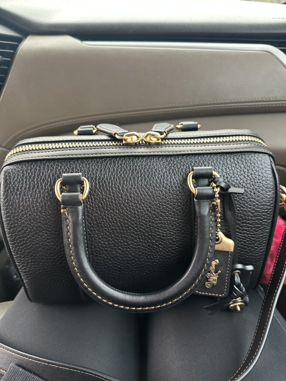 Restored Ruby Satchel 25 In Signature Textile Jacquard | COACH®
