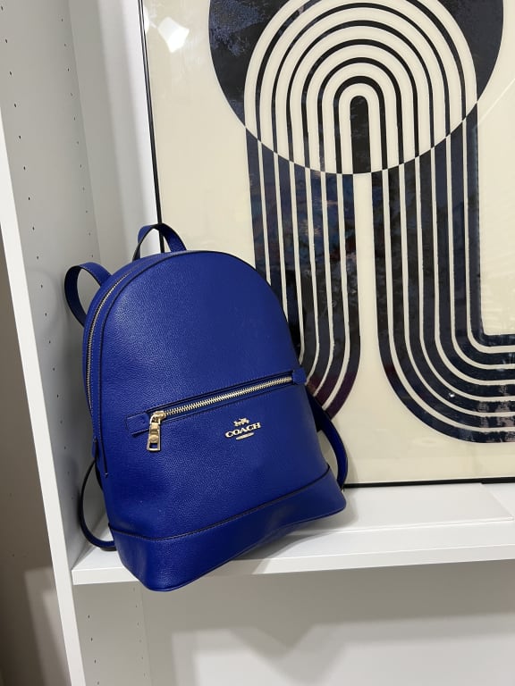 Kenley Backpack With Garden Plaid Print | COACH®