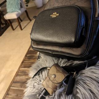 coach backpack leather backpack Hitch Backpack
