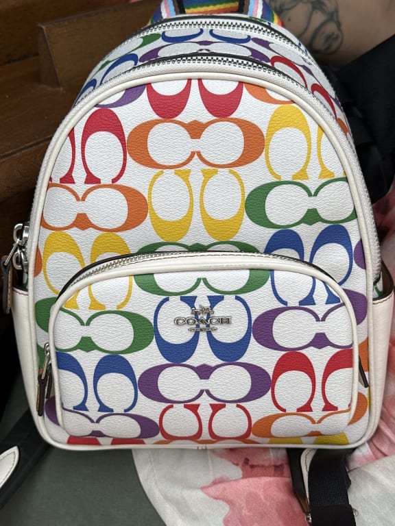 Mini Court Backpack With Radish | COACH®