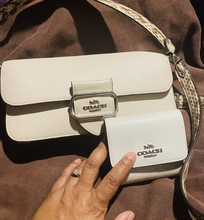 Morgan Shoulder Bag In Colorblock Signature Canvas | Bags | Coach