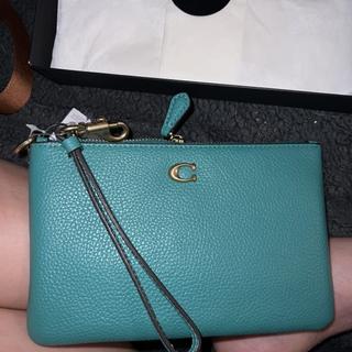 Restored Small Wristlet With Cherry Print | COACH®