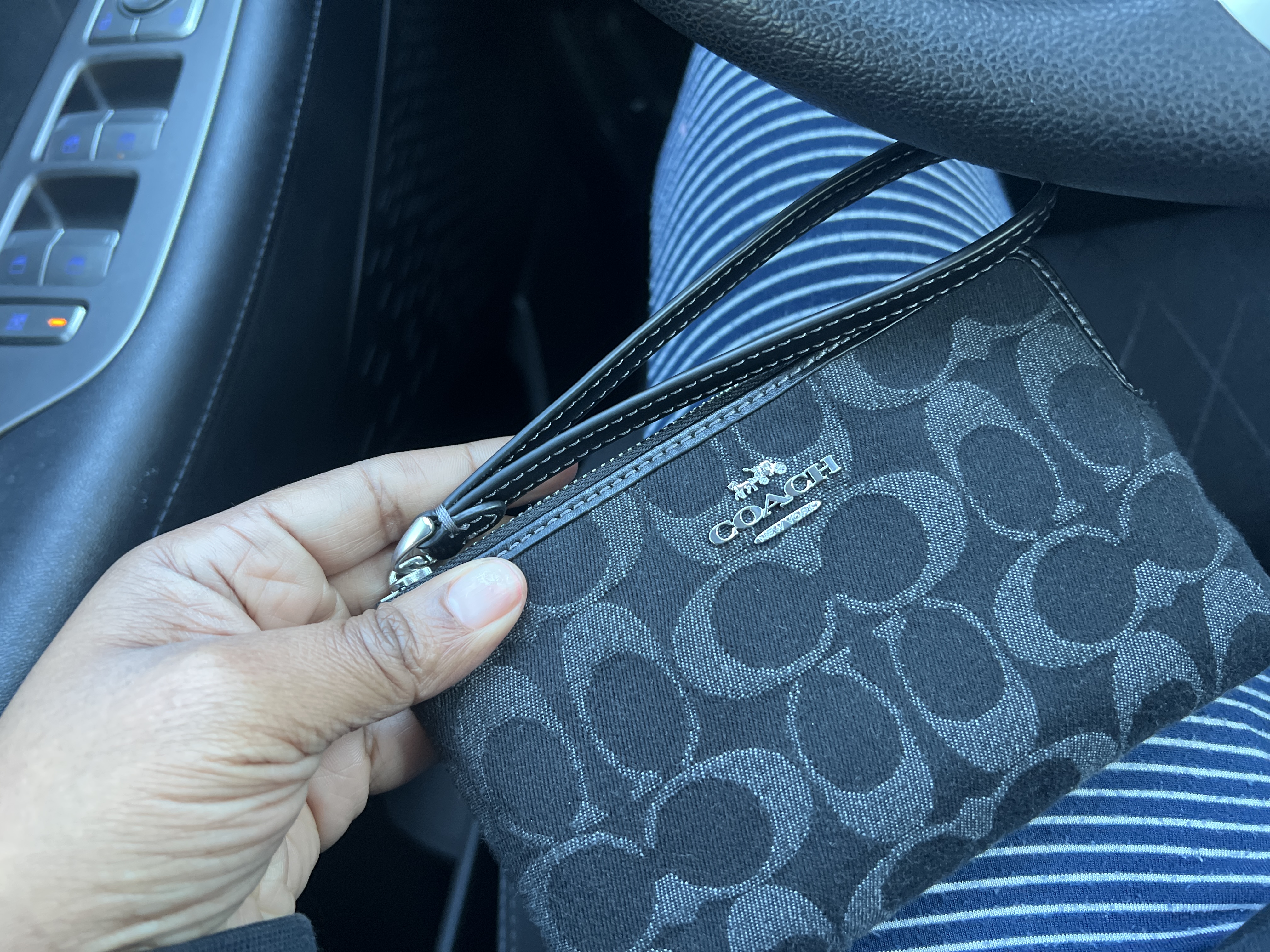 Corner Zip Wristlet With Leopard Print | Bags | Coach | COACH®