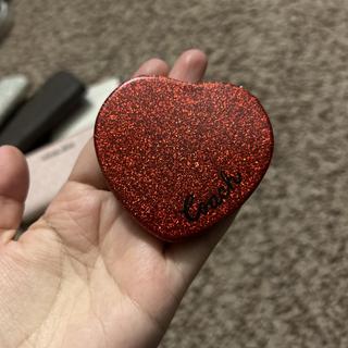 Glitter Heart Compact | Accessories | Coach | COACH®