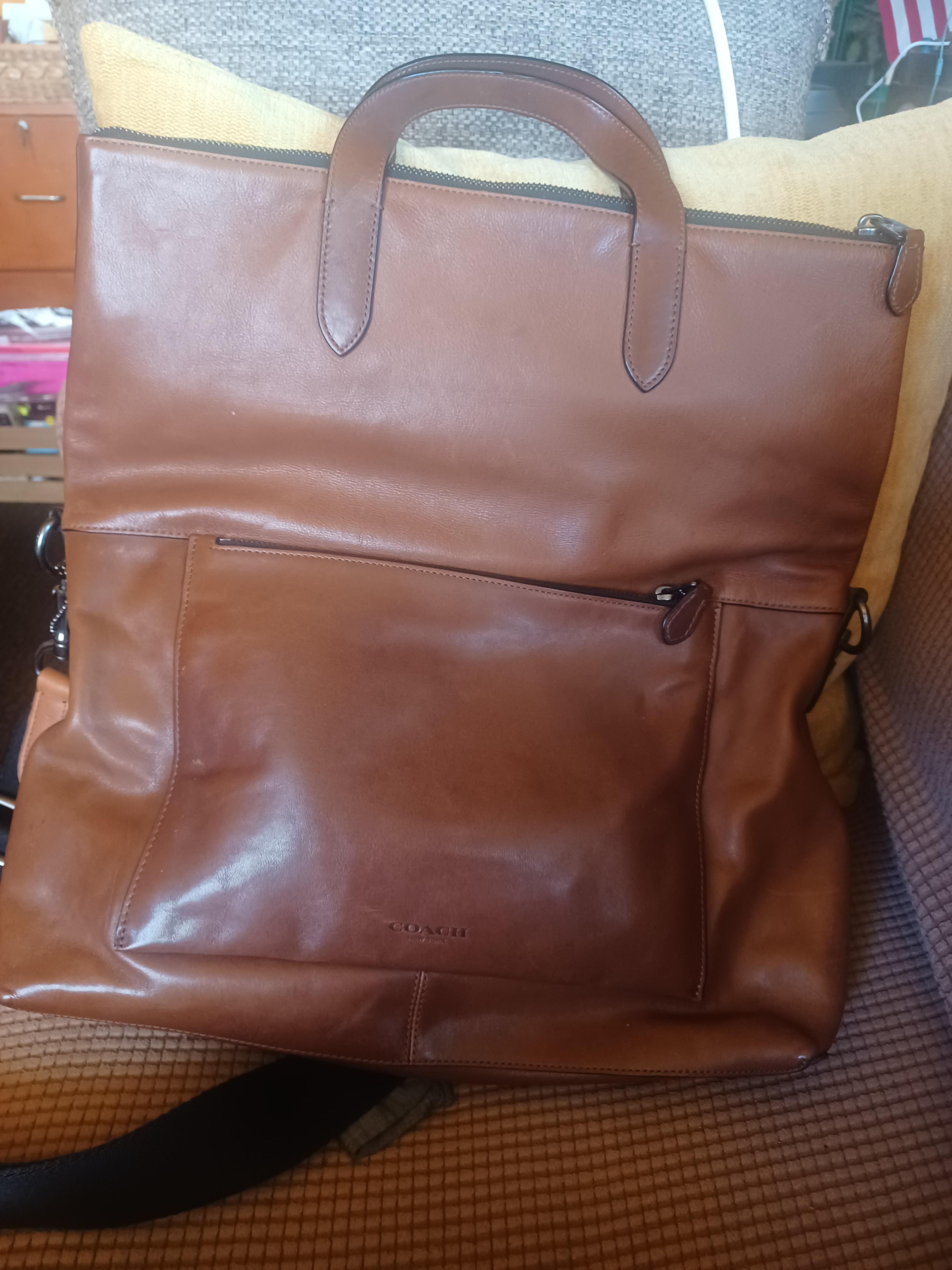 Restored Manhattan Foldover Tote With Patchwork | COACH®