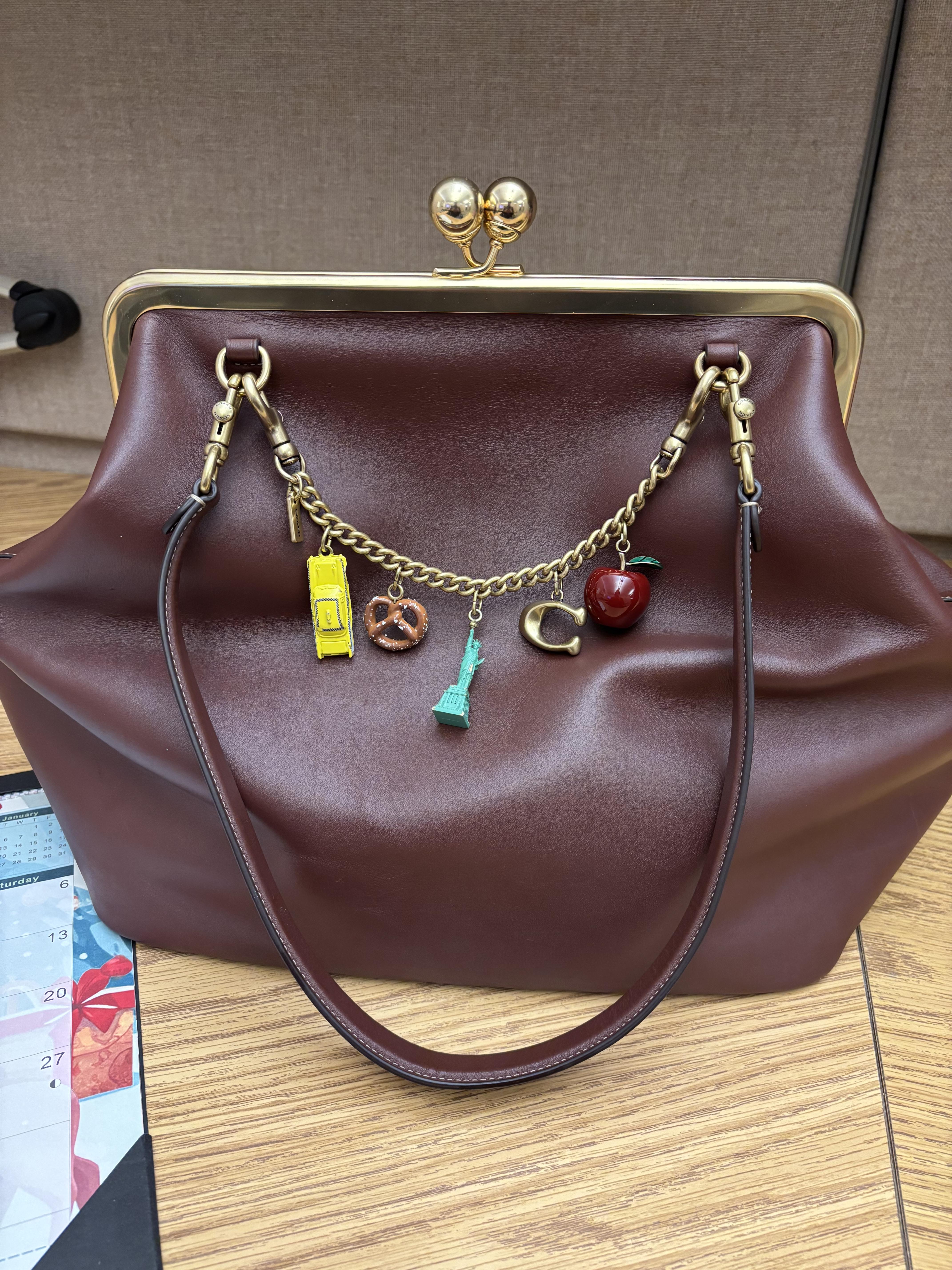 New York Motif Chain Bag Charm | Accessories | Coach | COACH®