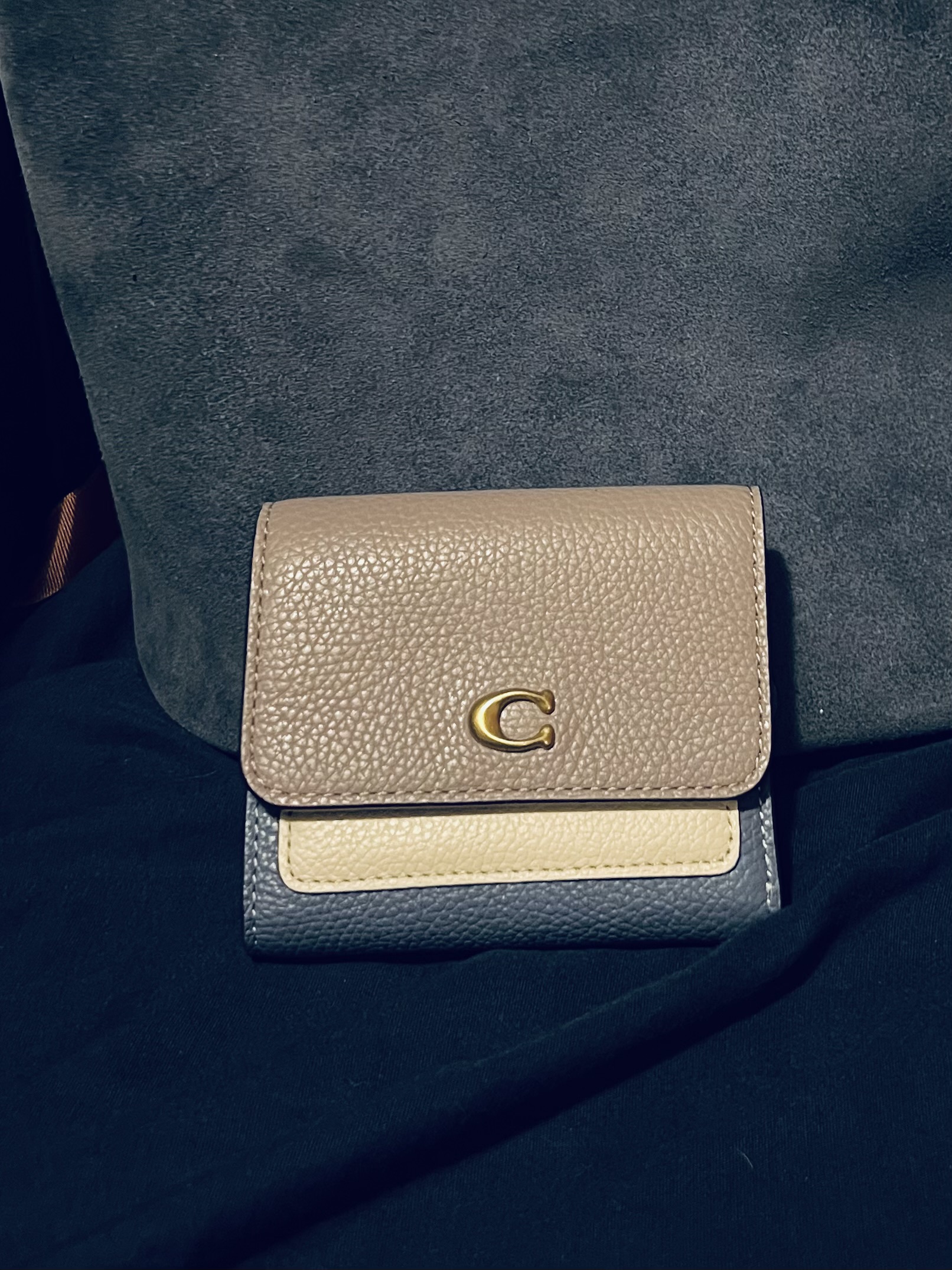 Mila Small Flap Wallet In Signature Canvas | Wallets | Coach | COACH®