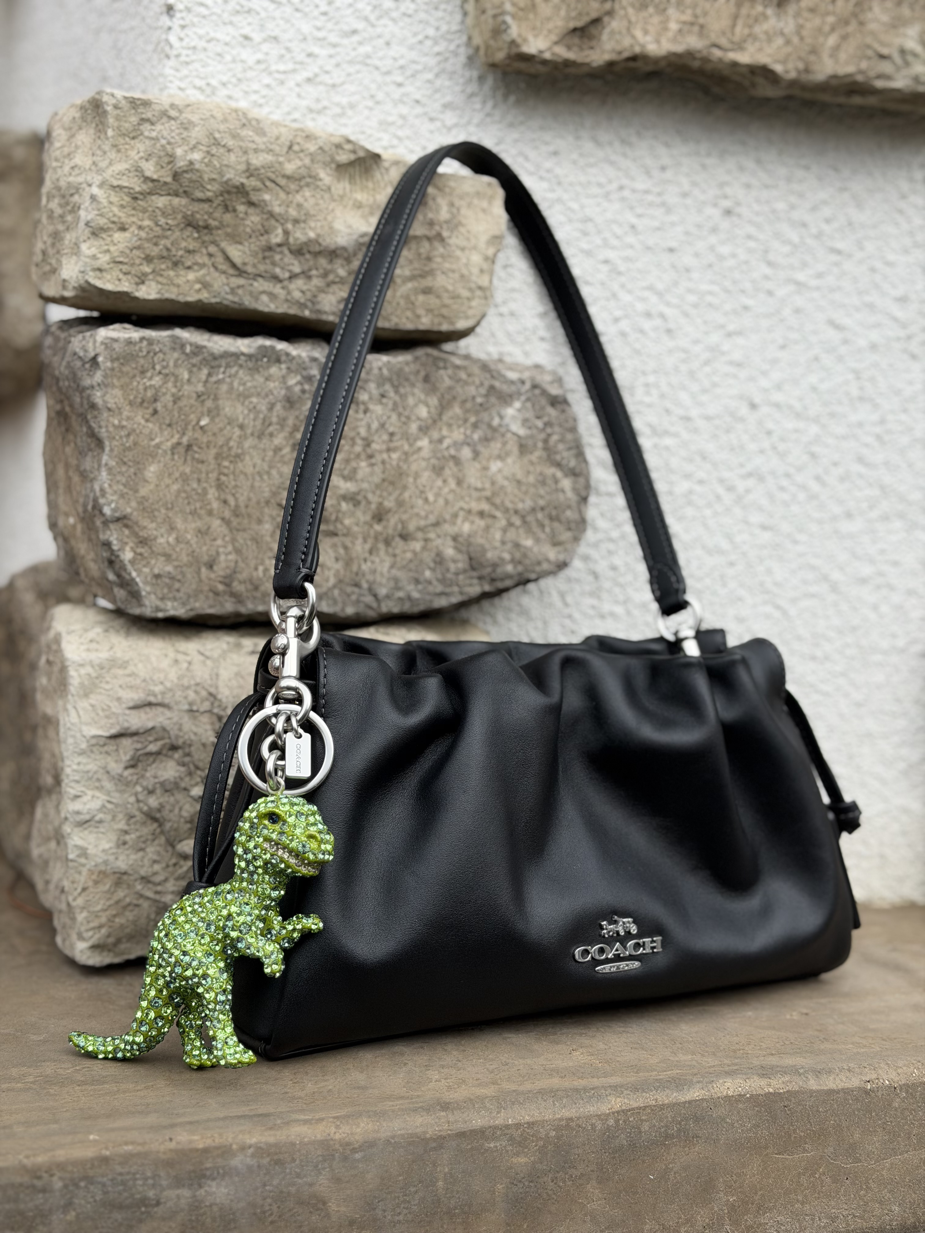 Large Crystal Rexy Bag Charm | Accessories | Coach | COACH®