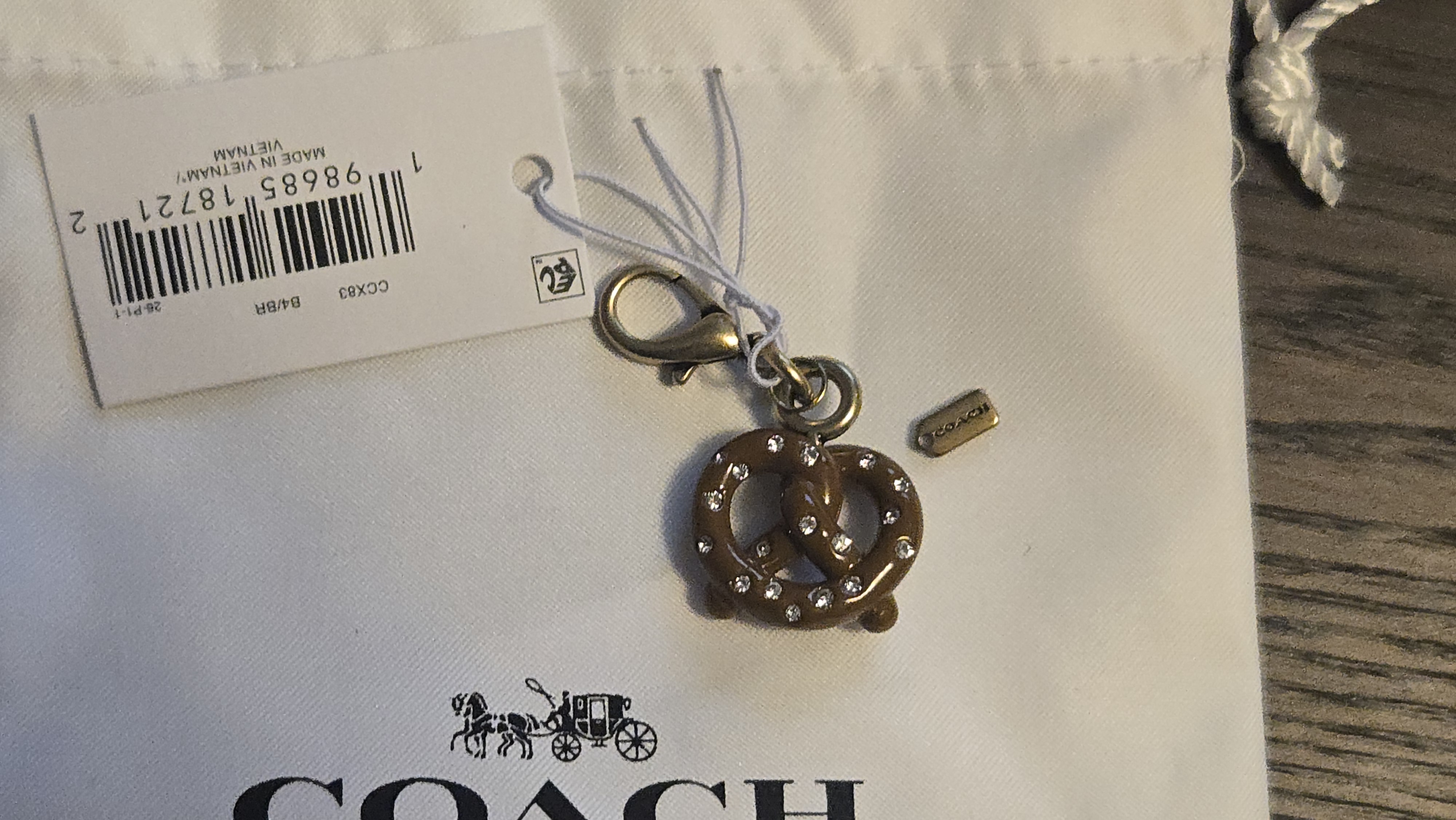 DIY Pretzel Charm | Accessories | Coach | COACH®