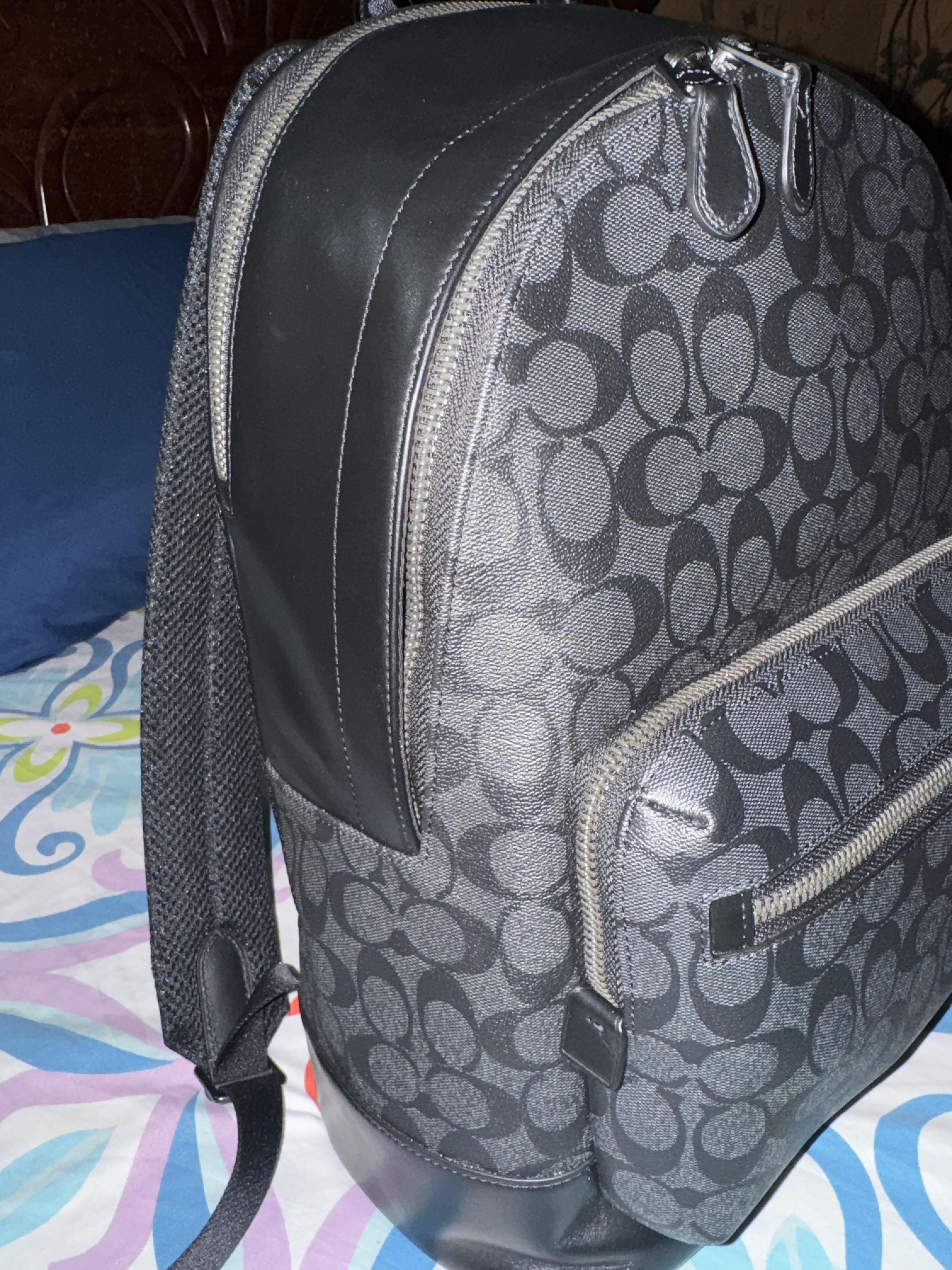 West Backpack In Signature Canvas With Rexy By Guang Yu | COACH®