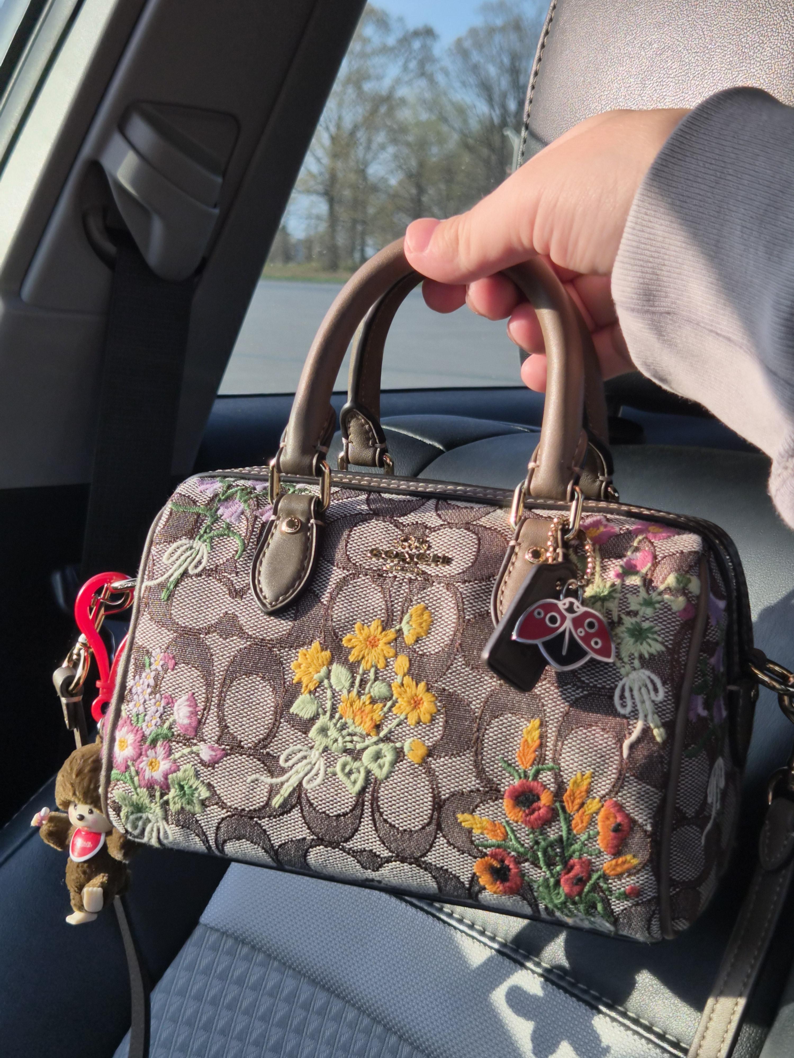 Mini Rowan Crossbody Bag In Blocked Signature Leather | COACH®