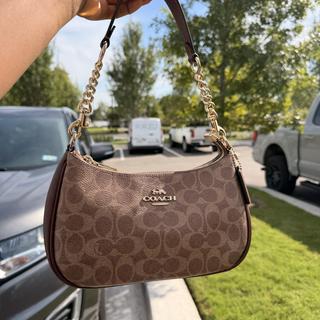 Teri Shoulder Bag In Haircalf With Cow Print | Bags | Coach | COACH®