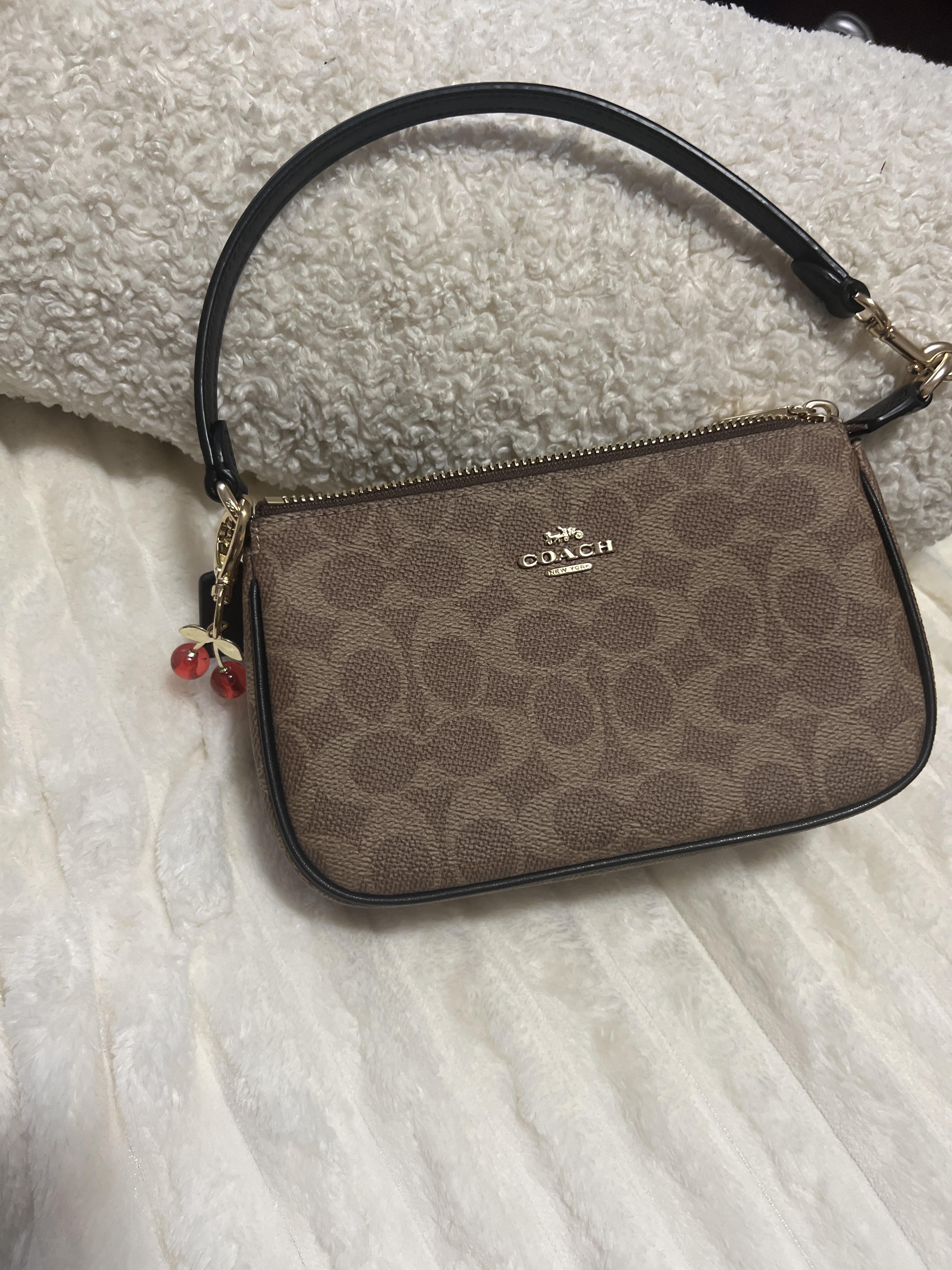 Nolita 19 In Loved Signature Canvas With Charms | Wristlets
