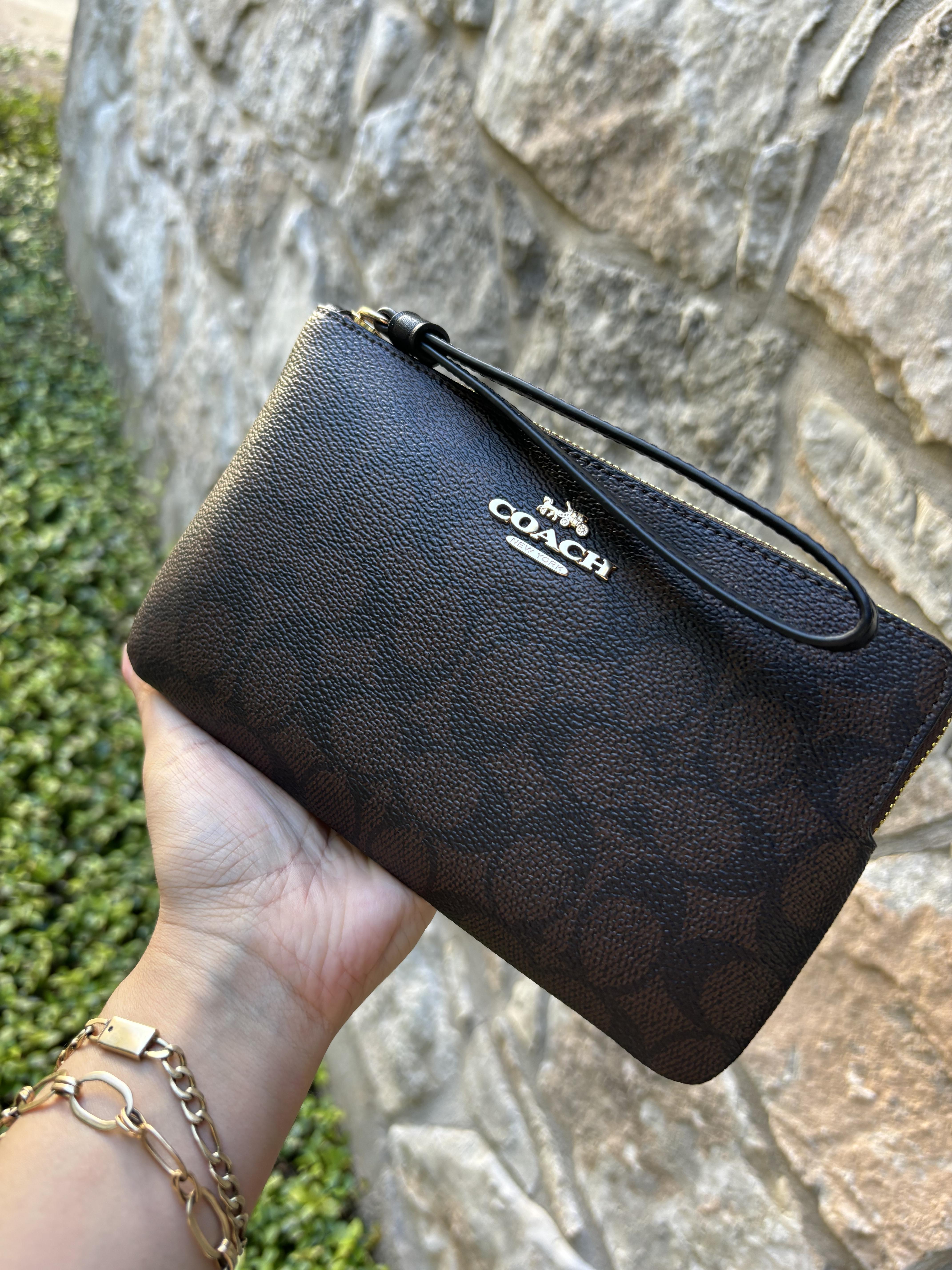 Large Corner Zip Wristlet | Bags | Coach | COACH®