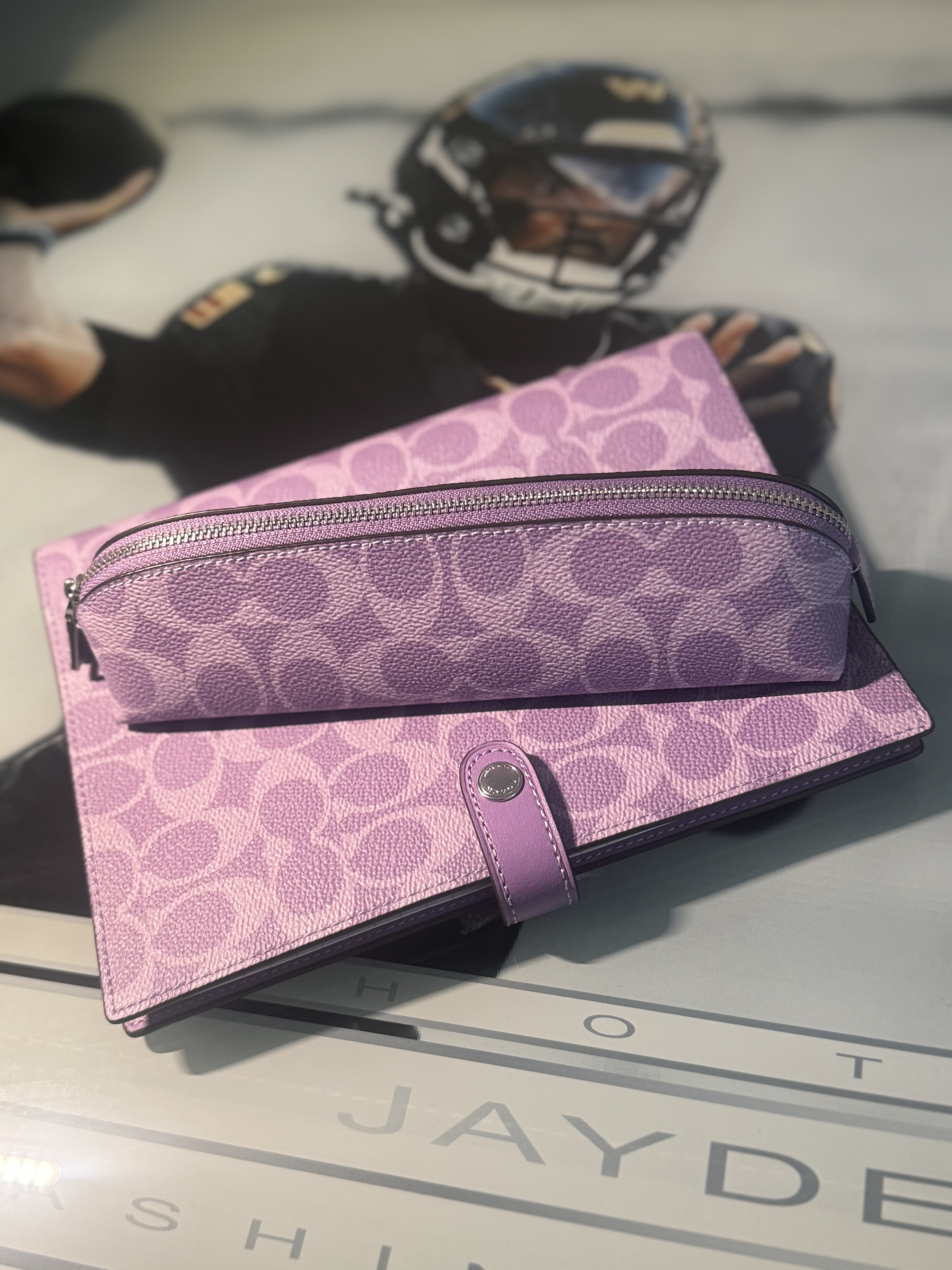 Notebook In Signature Canvas | Accessories | Coach | COACH®
