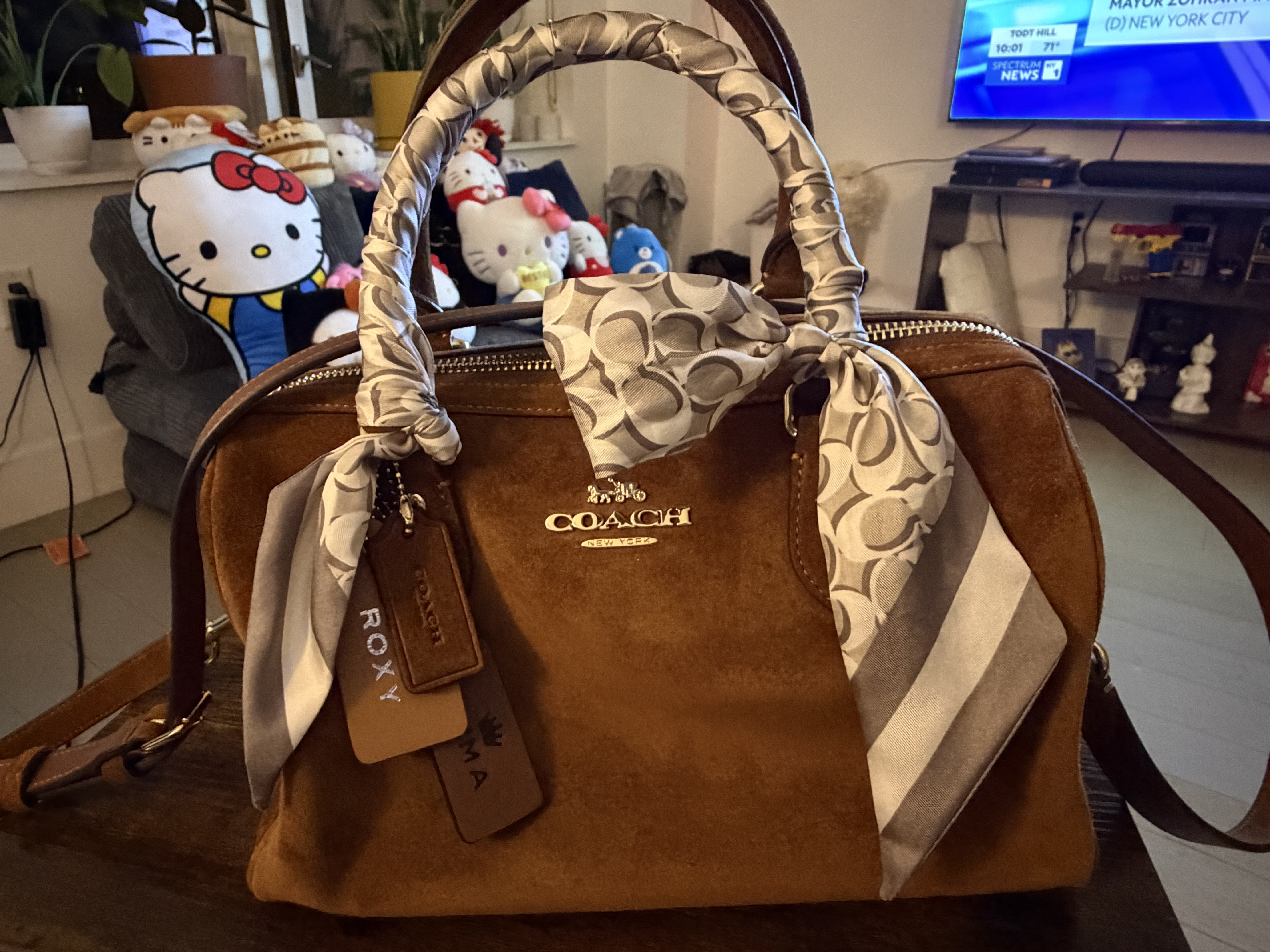 Signature Silk Skinny Scarf | Accessories | Coach | COACH®