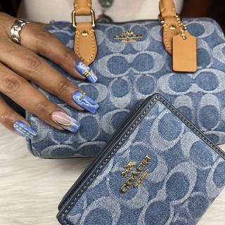 Nolita 19 In Loved Signature Canvas With Charms | Wristlets