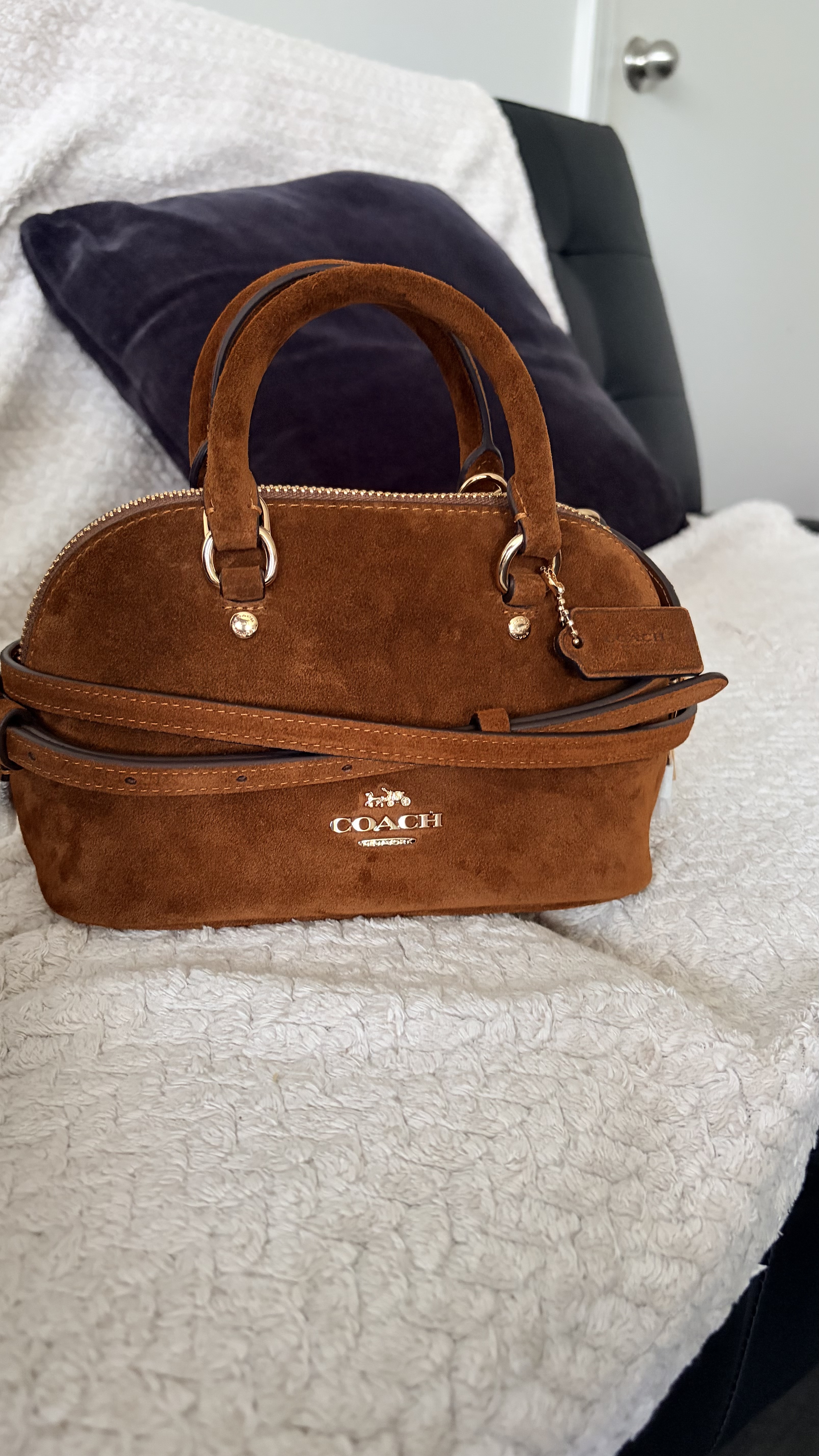 Lara Mini Satchel Bag | COACH®