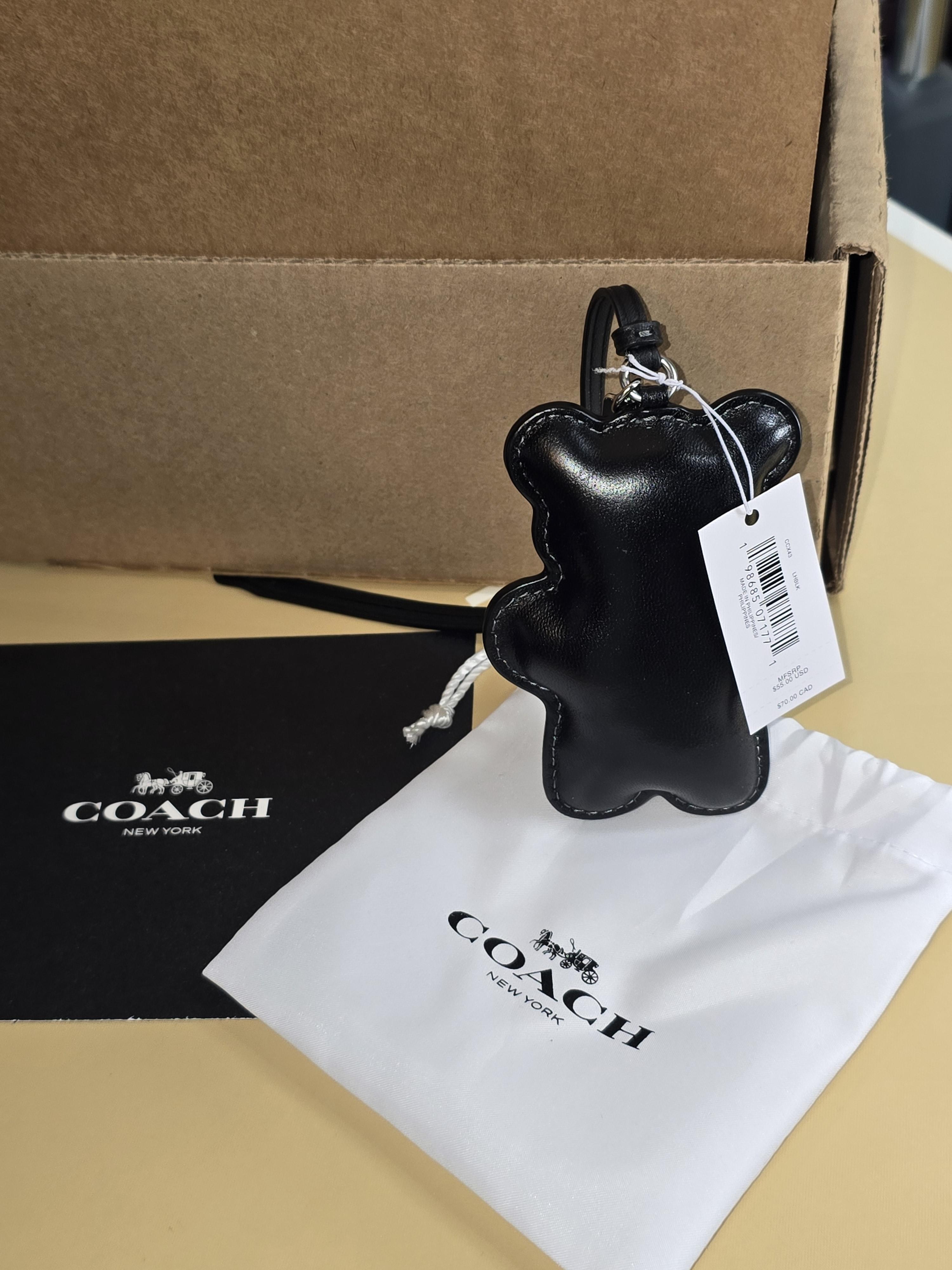 Bear Puffy Bag Charm | Accessories | Coach | COACH®
