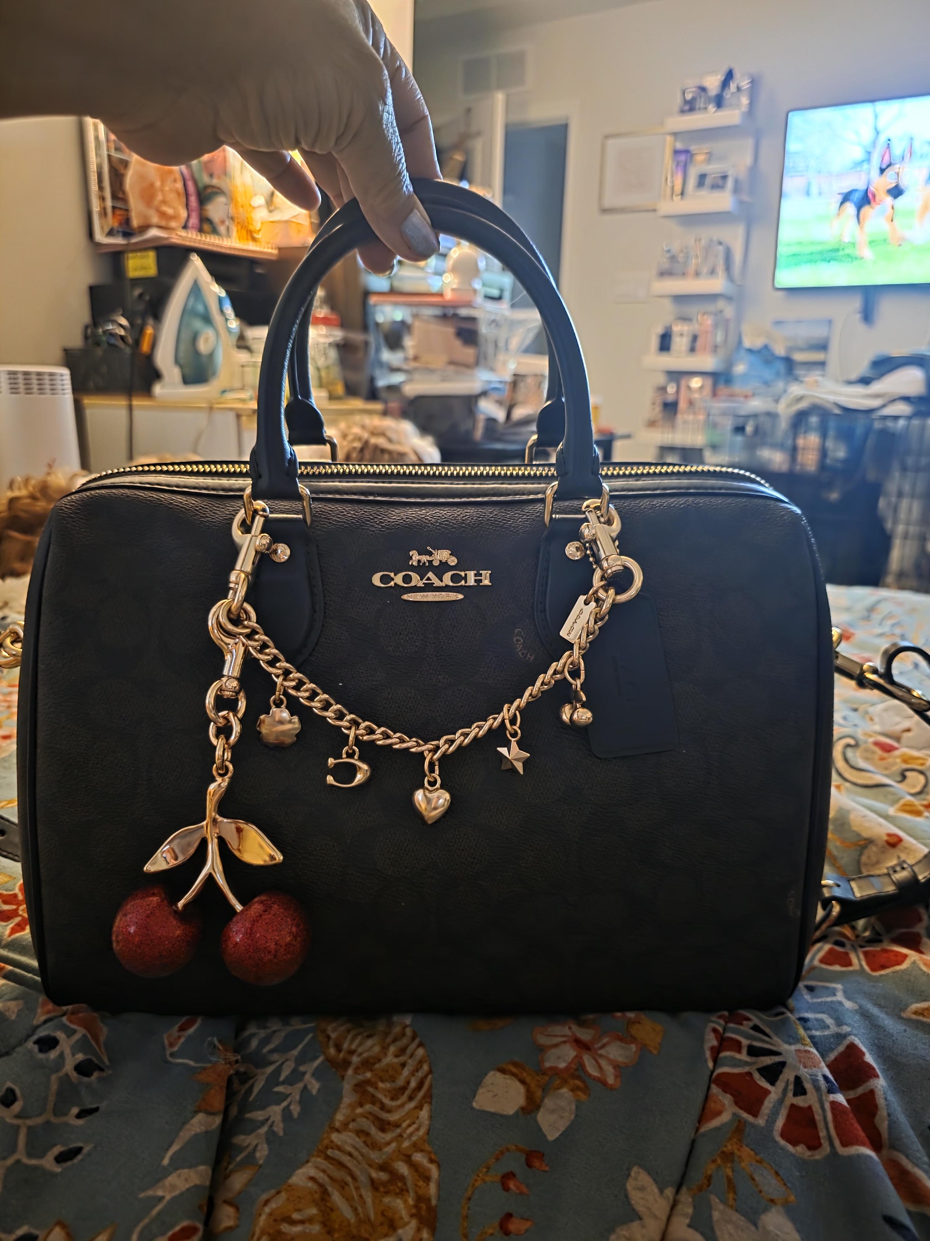 Rowan Large Satchel Bag In Signature Leather | COACH®