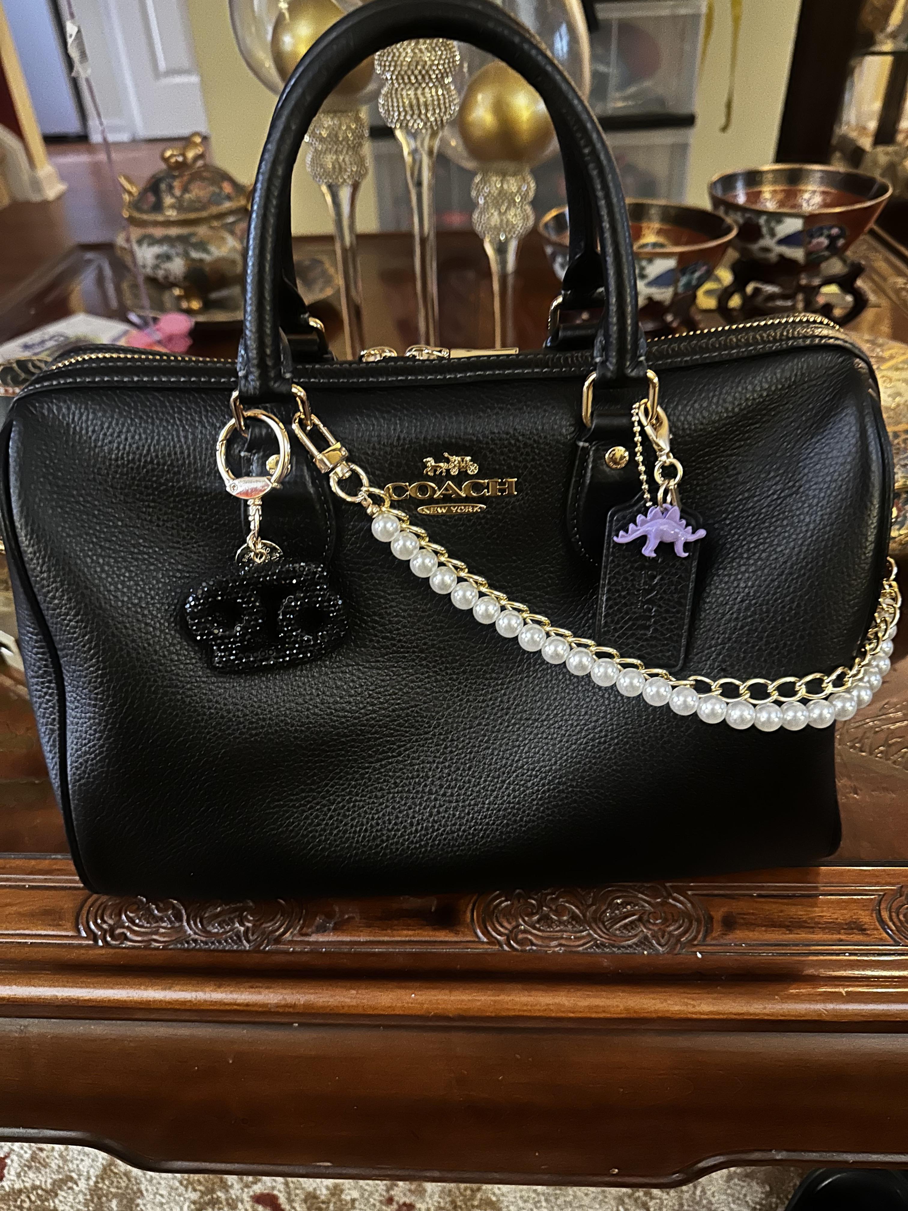 Rowan Large Satchel Bag In Signature Leather | Bags | Coach | COACH®