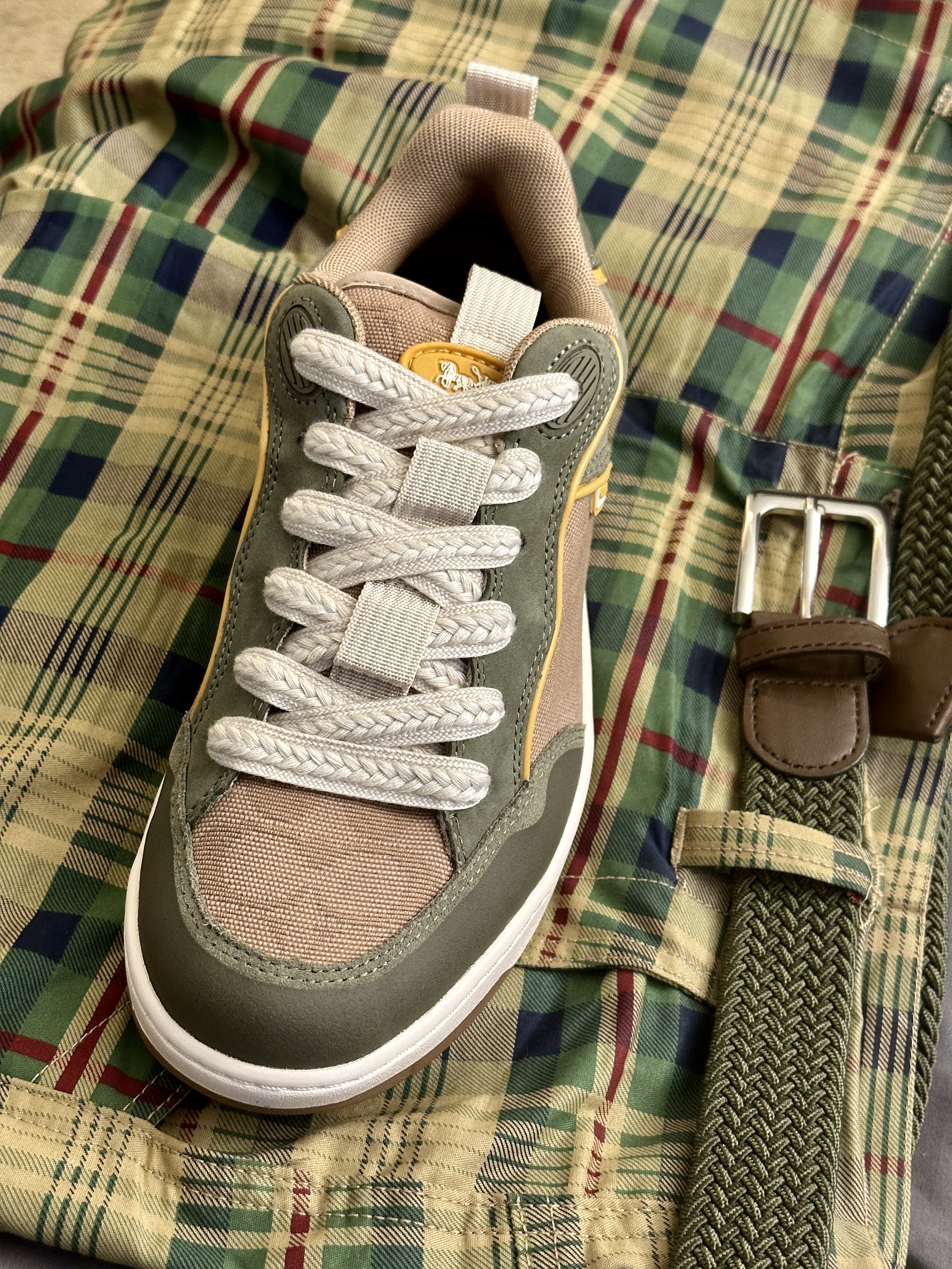 C203 Sneaker In Signature Canvas C203 Sneaker In Signature Camo Print main image 3