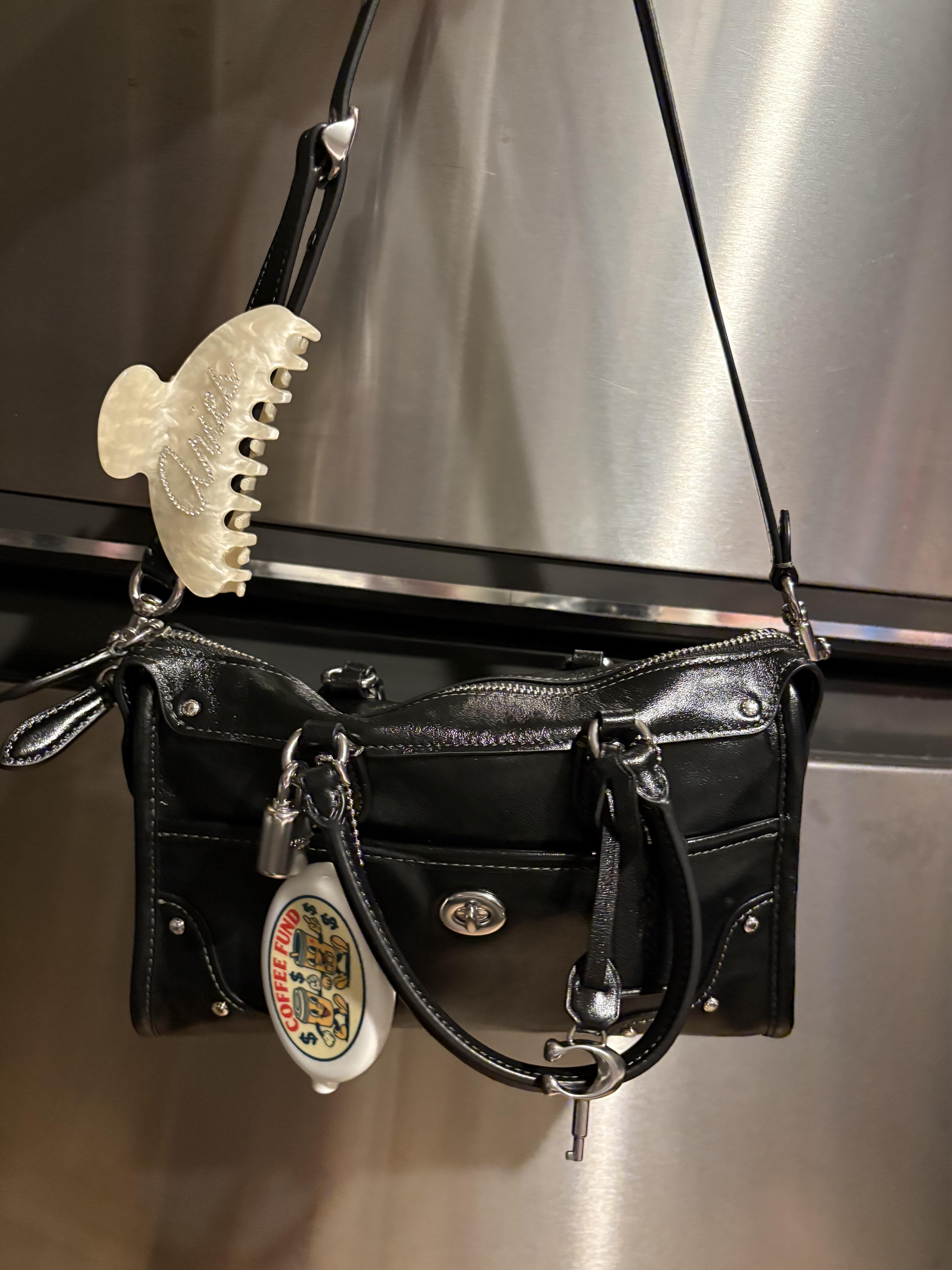 Coach Rider Satchel Bag 24 CFN69 LHBLK Black