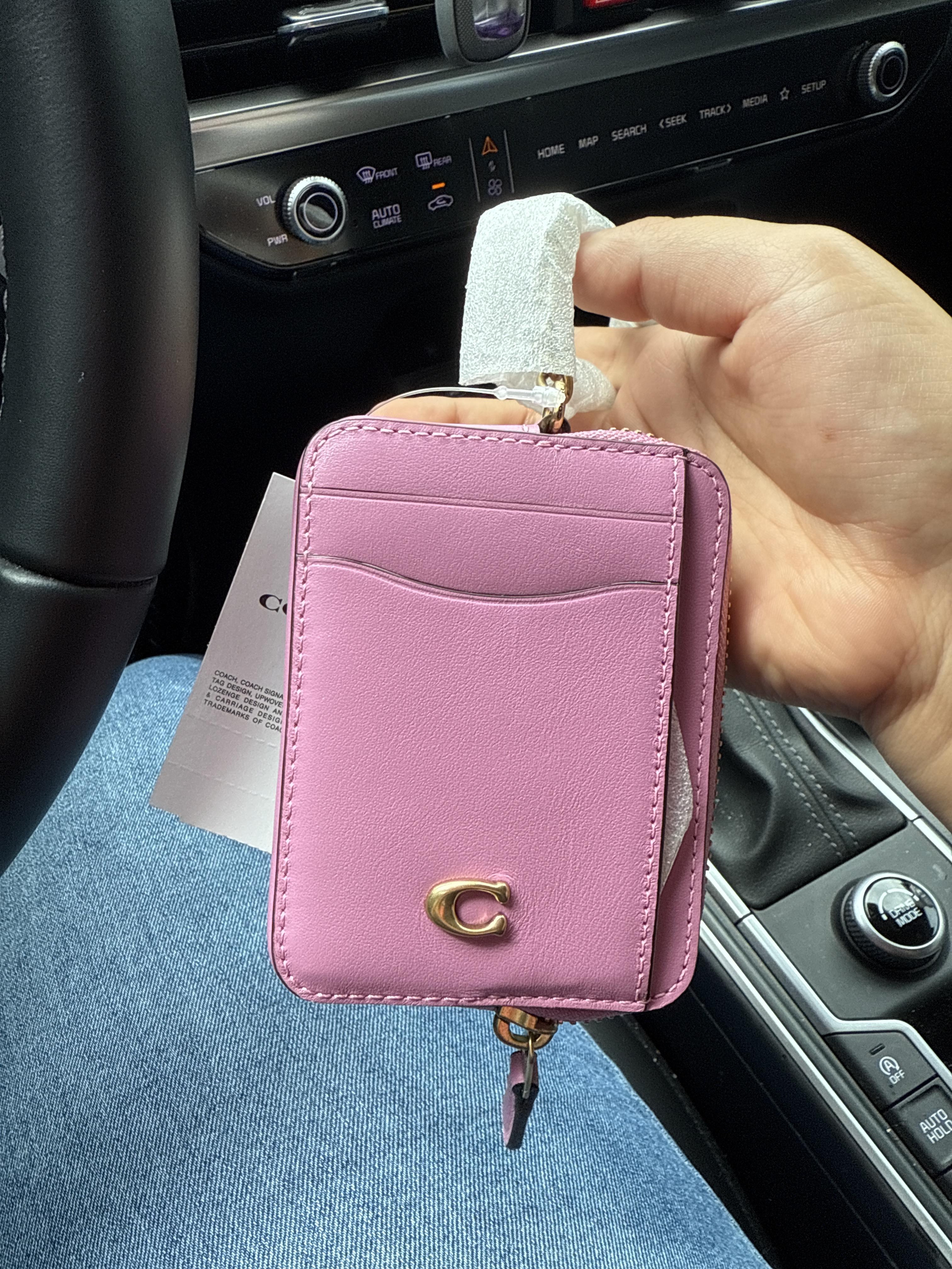 Essential Chain Card Case With Sticker Print | COACH®