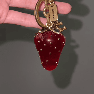 Strawberry Bag Charm | Accessories | Coach | COACH®