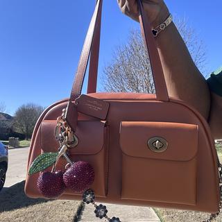 Large Crystal Cherry Bag Charm | Accessories | Coach | COACH®