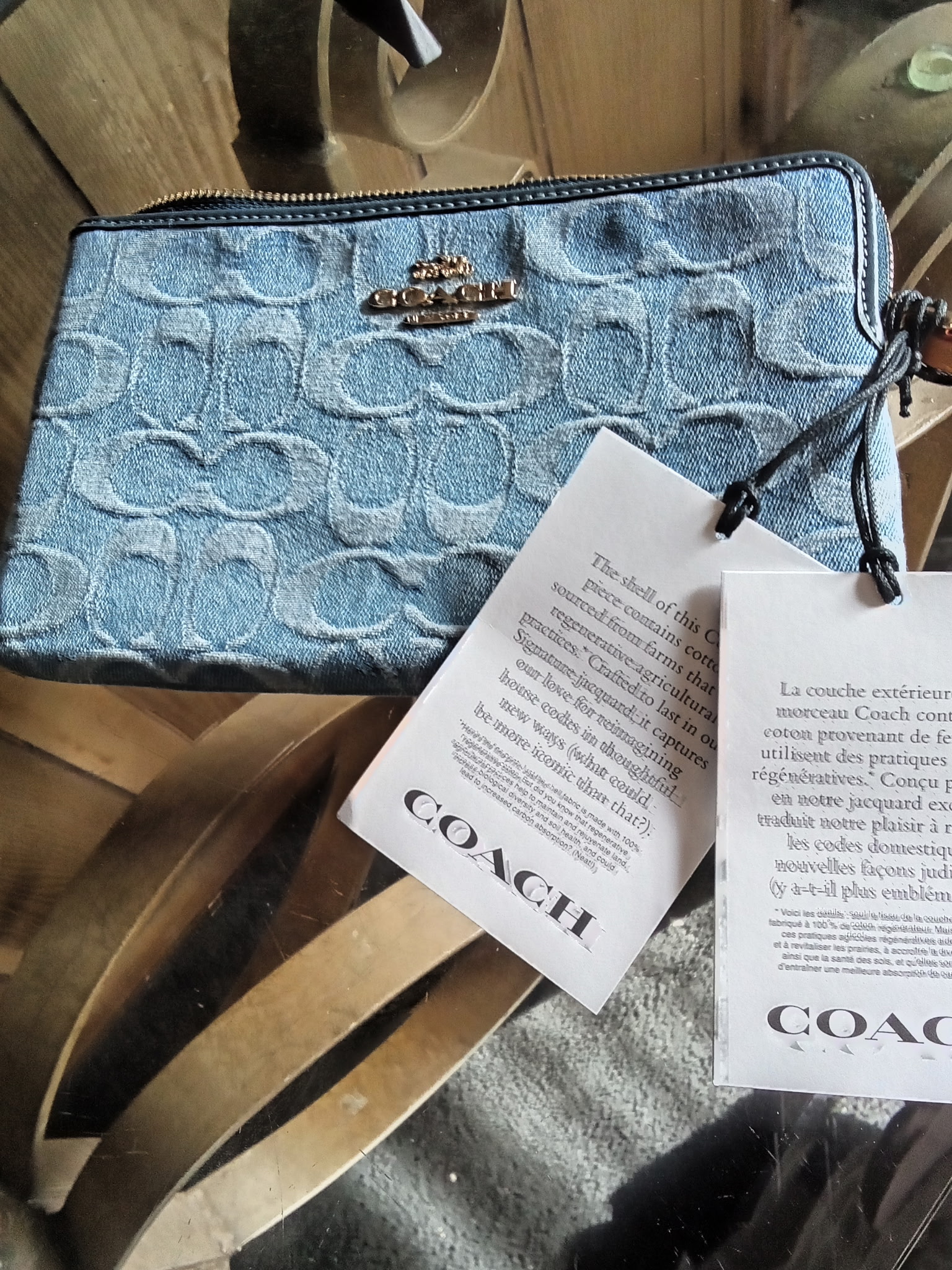 Large Corner Zip Wristlet | Bags | Coach | COACH®