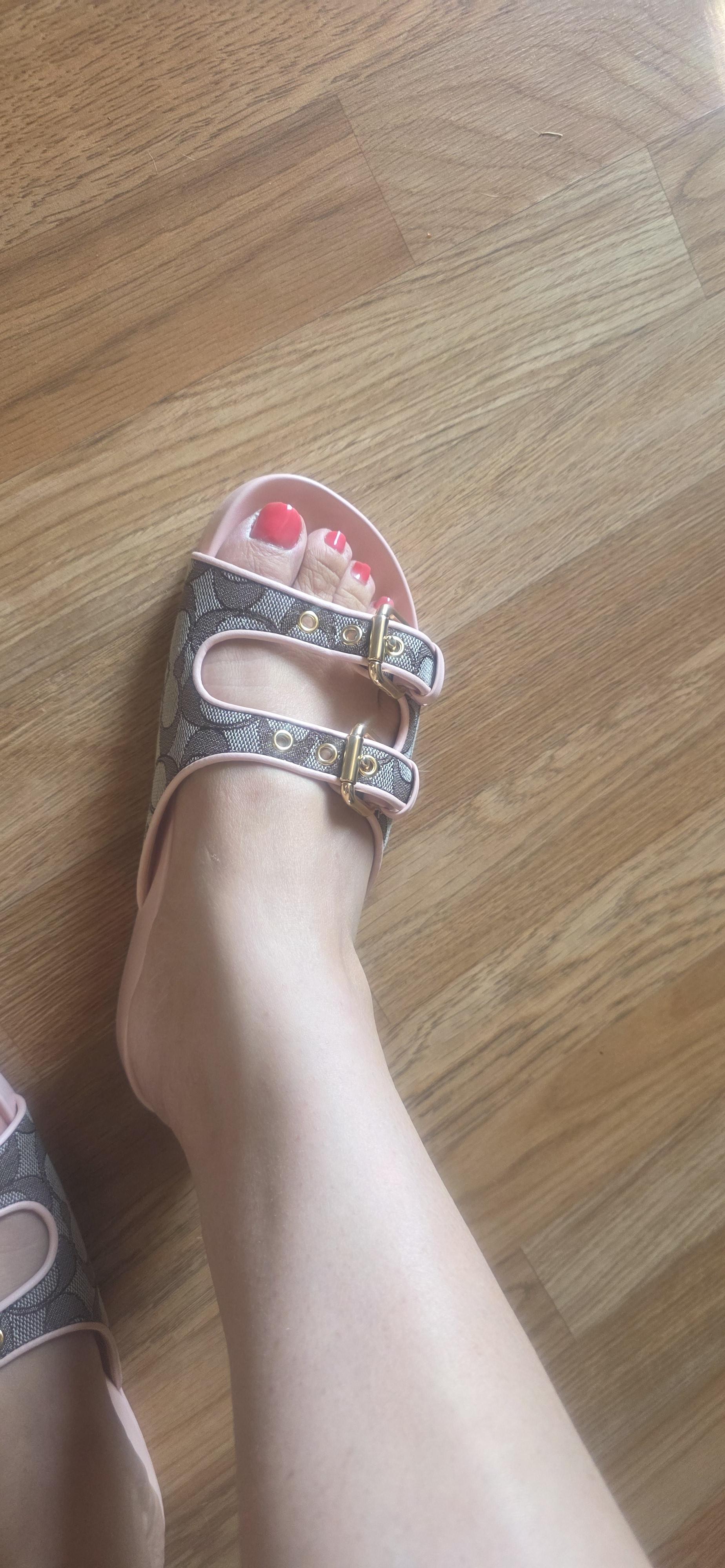 Two Band Buckle Sandal In Signature Jacquard | Other Shoes | Coach