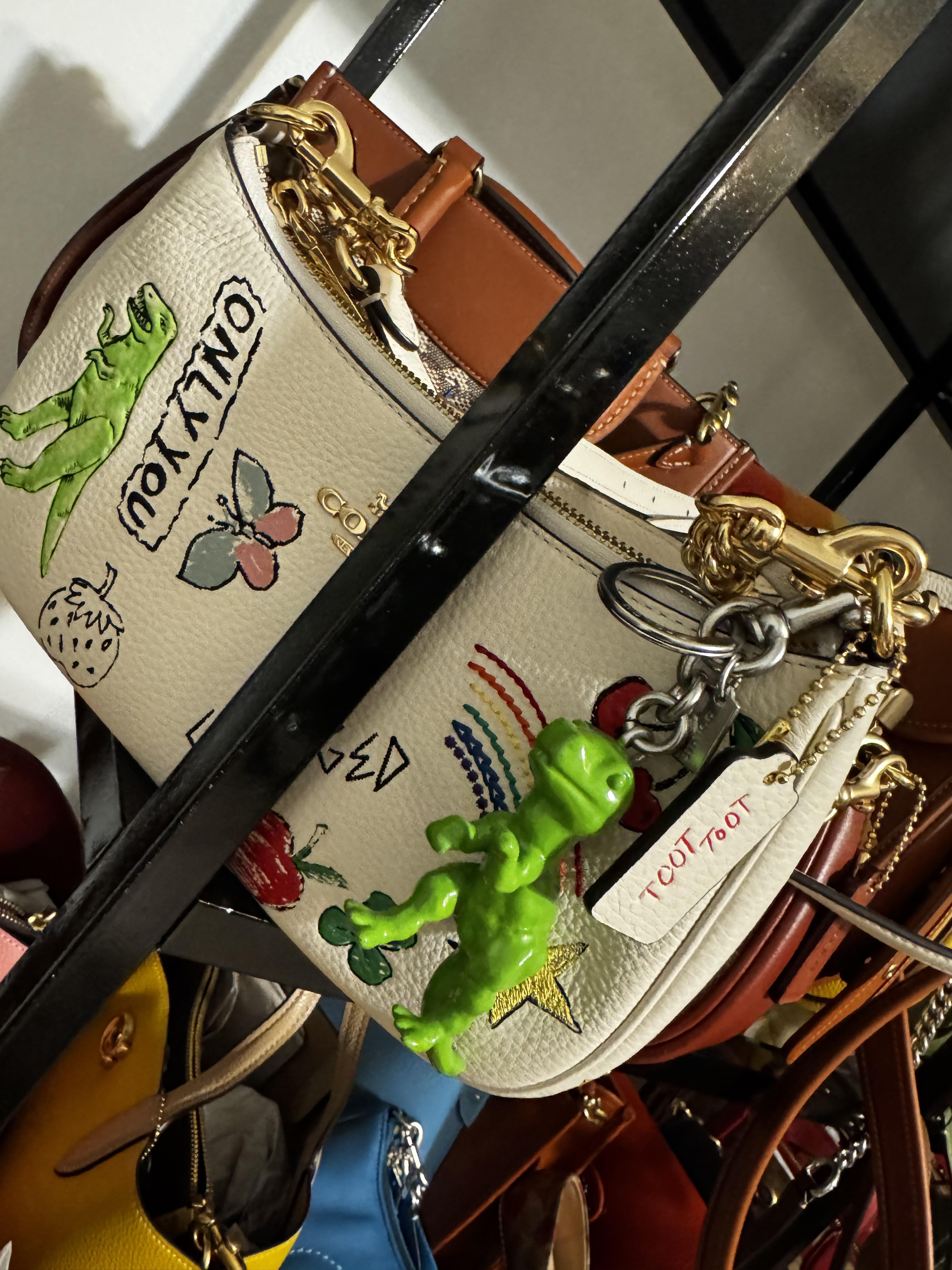 COACH® | T Rex Bag Charm
