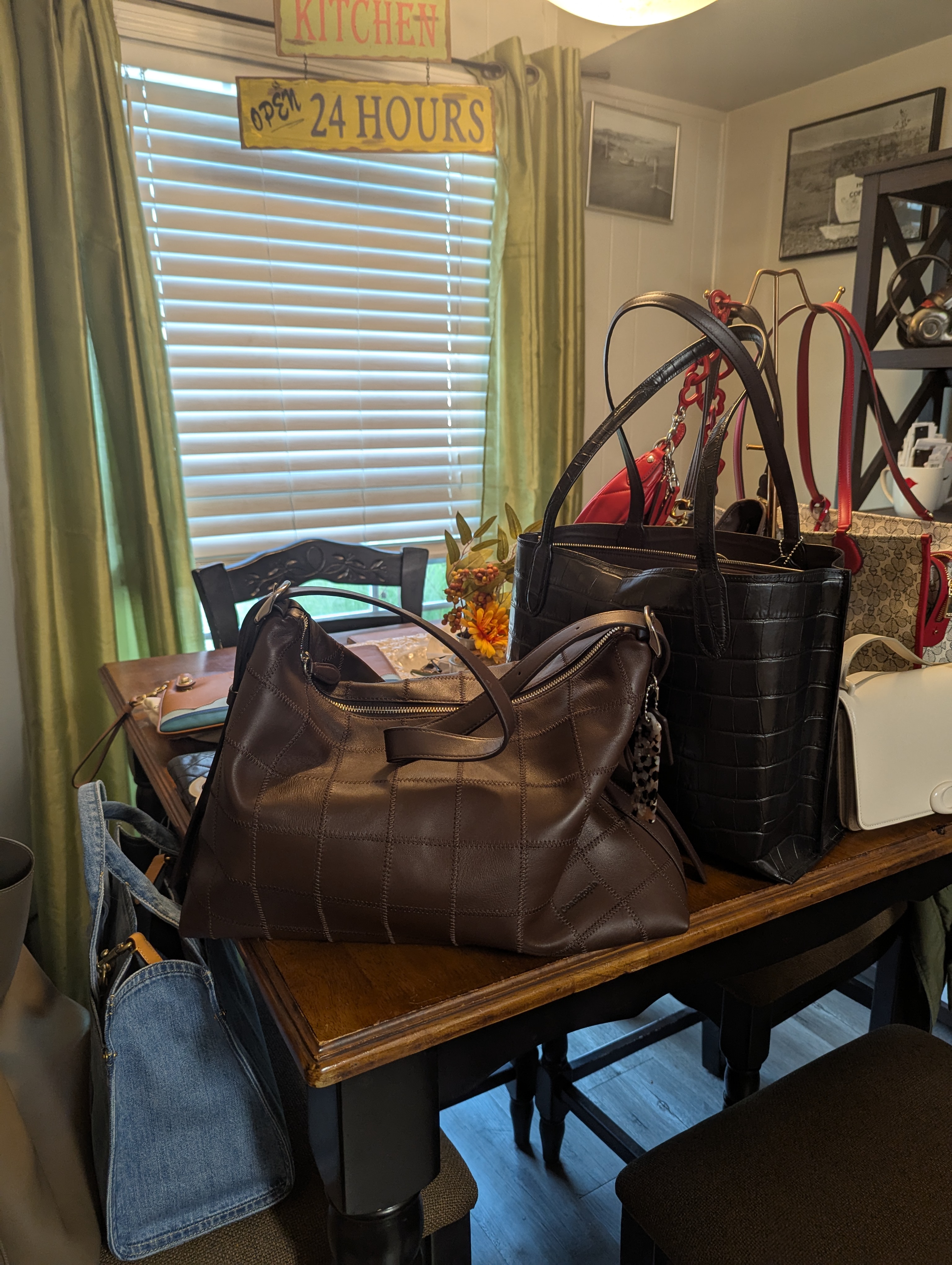 Alter/Ego Large Shoulder Bag In Checkerboard Upcrafted