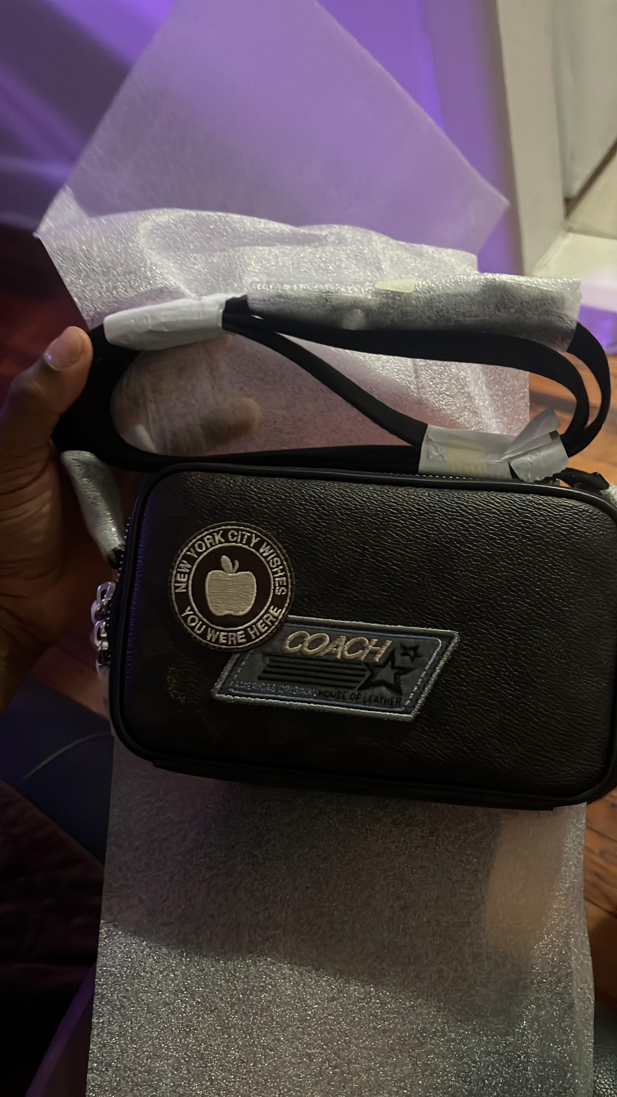 Colton Crossbody Bag 19 In Signature Canvas With Coach Graphic