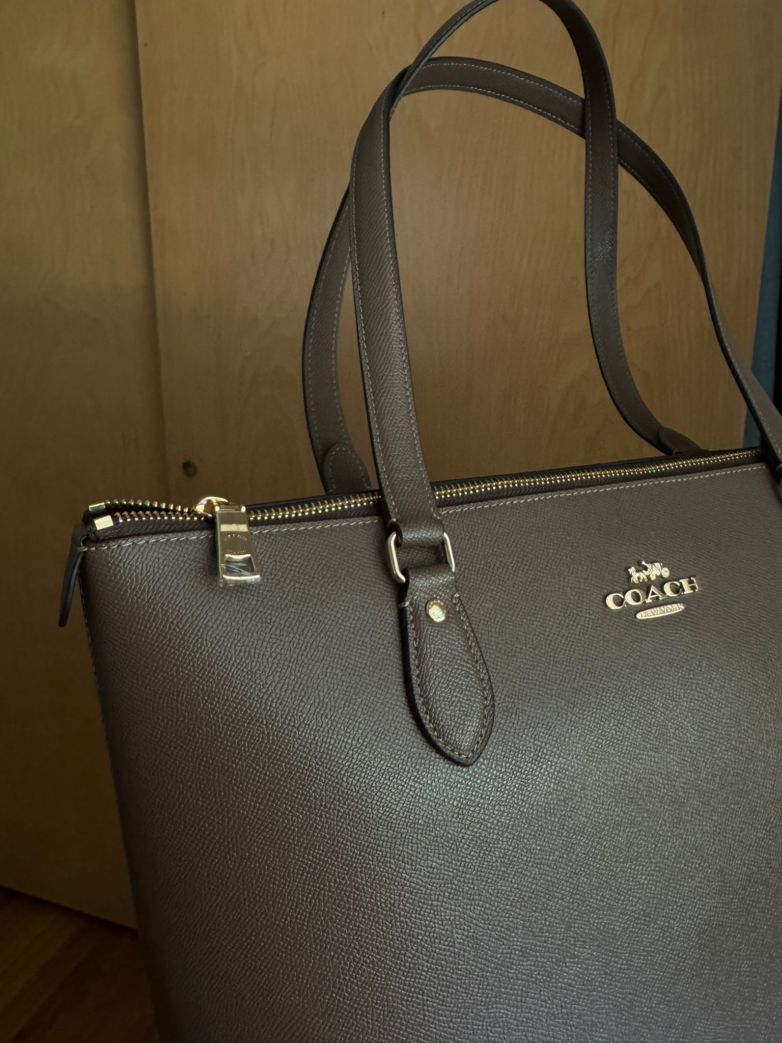 Gallery Tote Bag With Heart Bolt Print | COACH®