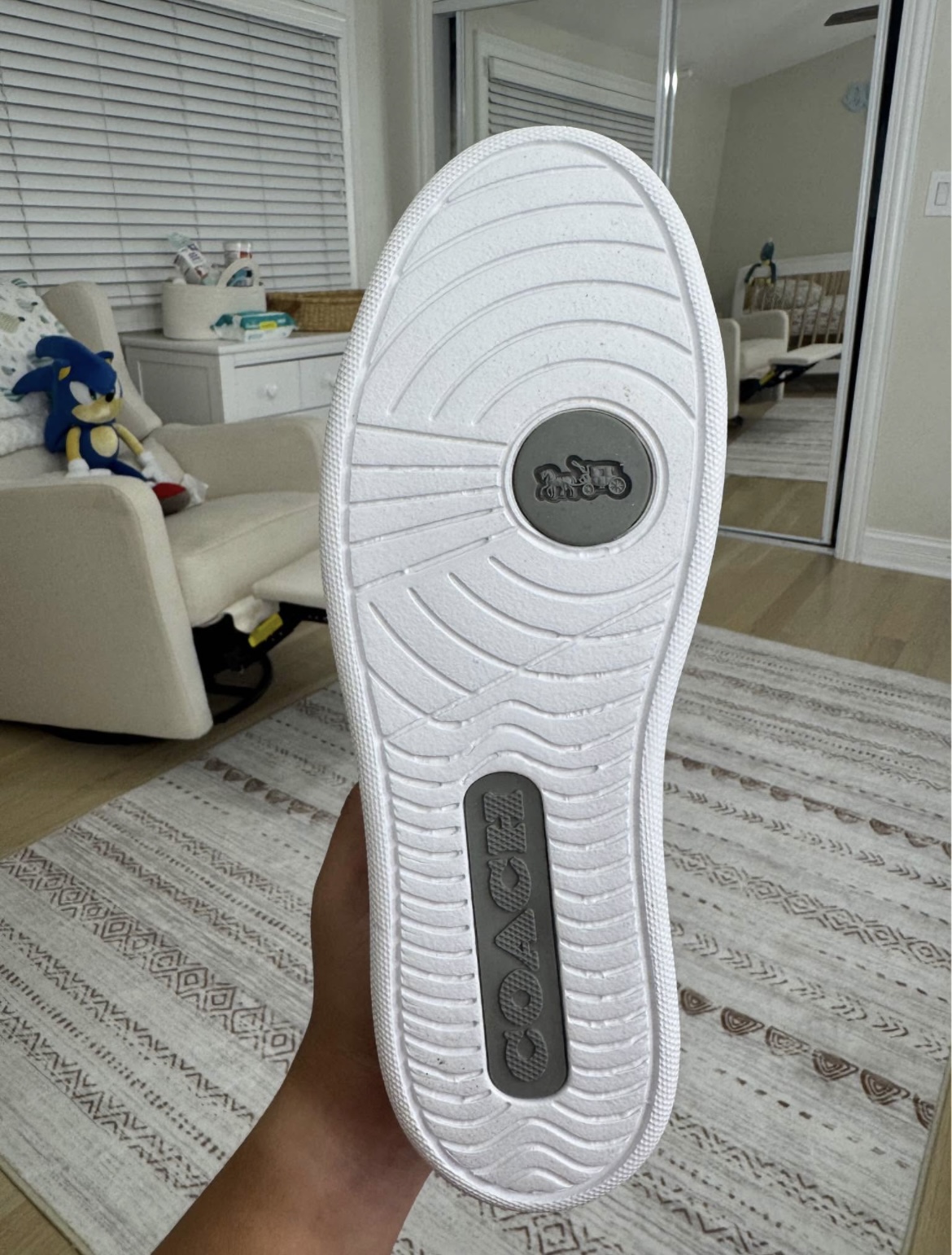 COACH® | Disney X Coach High Line Sneaker With Mickey Mouse