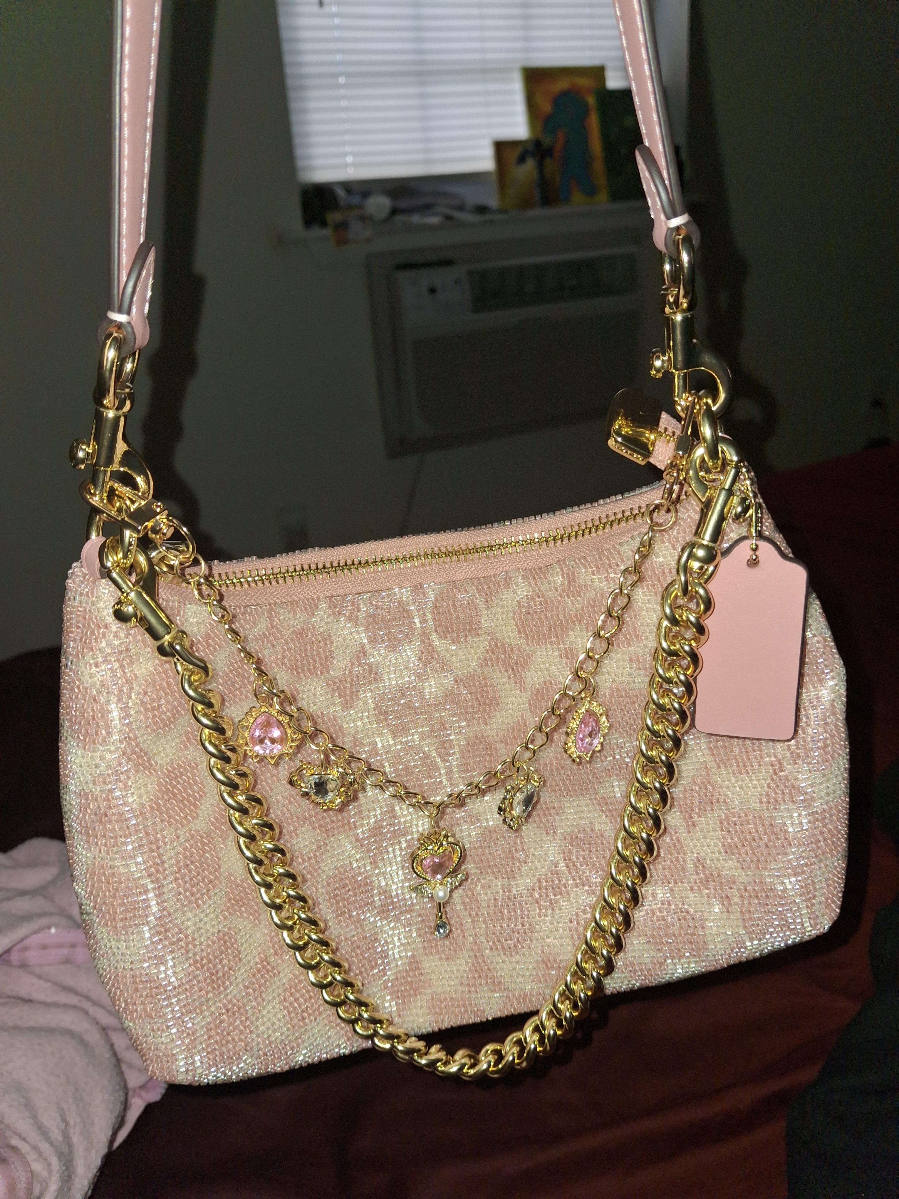 Teri Shoulder Bag In Signature Beaded Satin | Bags | Coach | COACH®