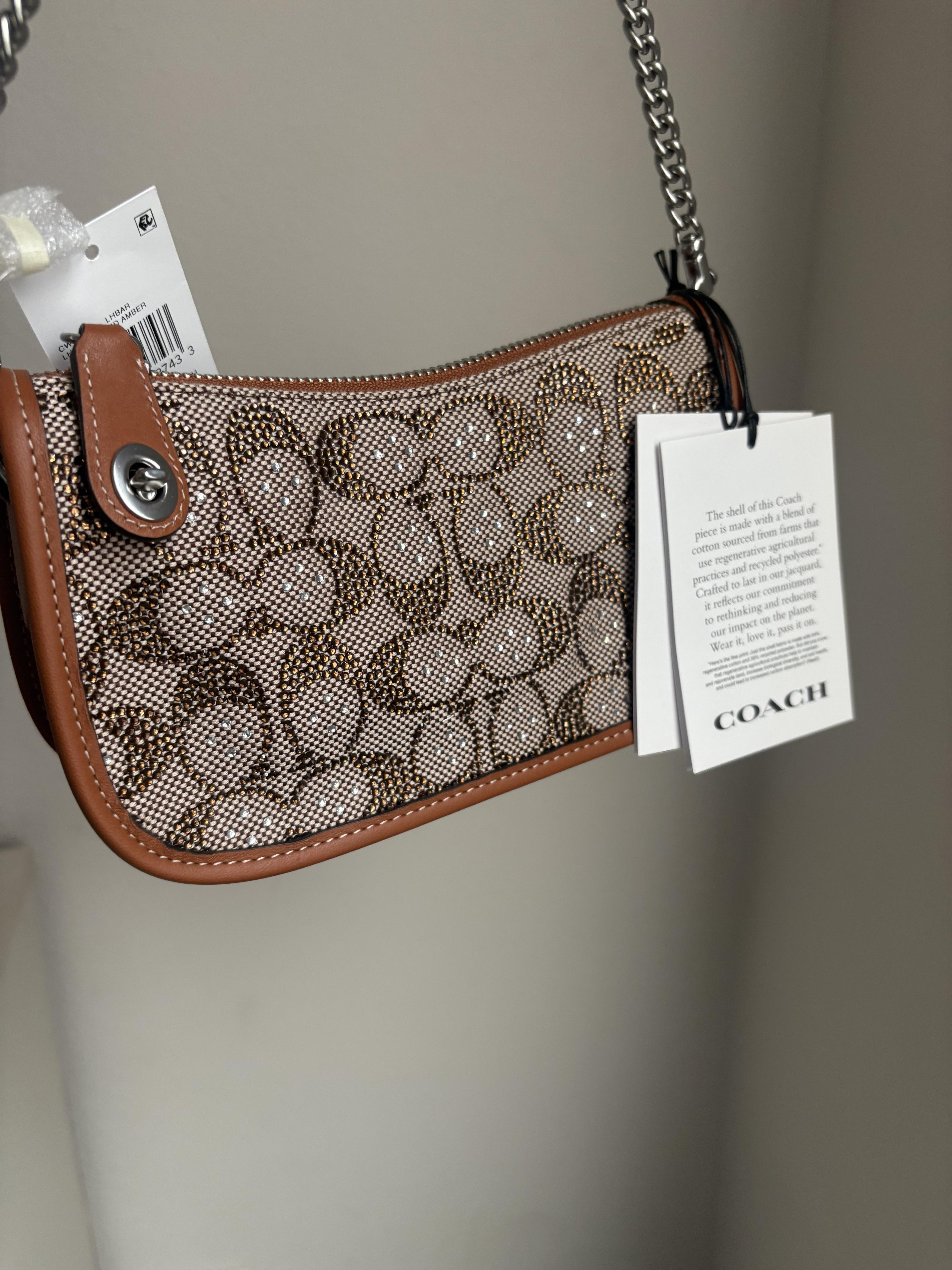 Restored Swinger Bag 20 With Zebra Print | COACH®
