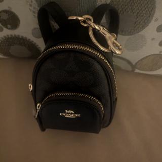 Mini Court Backpack Bag Charm In Signature Canvas | Accessories