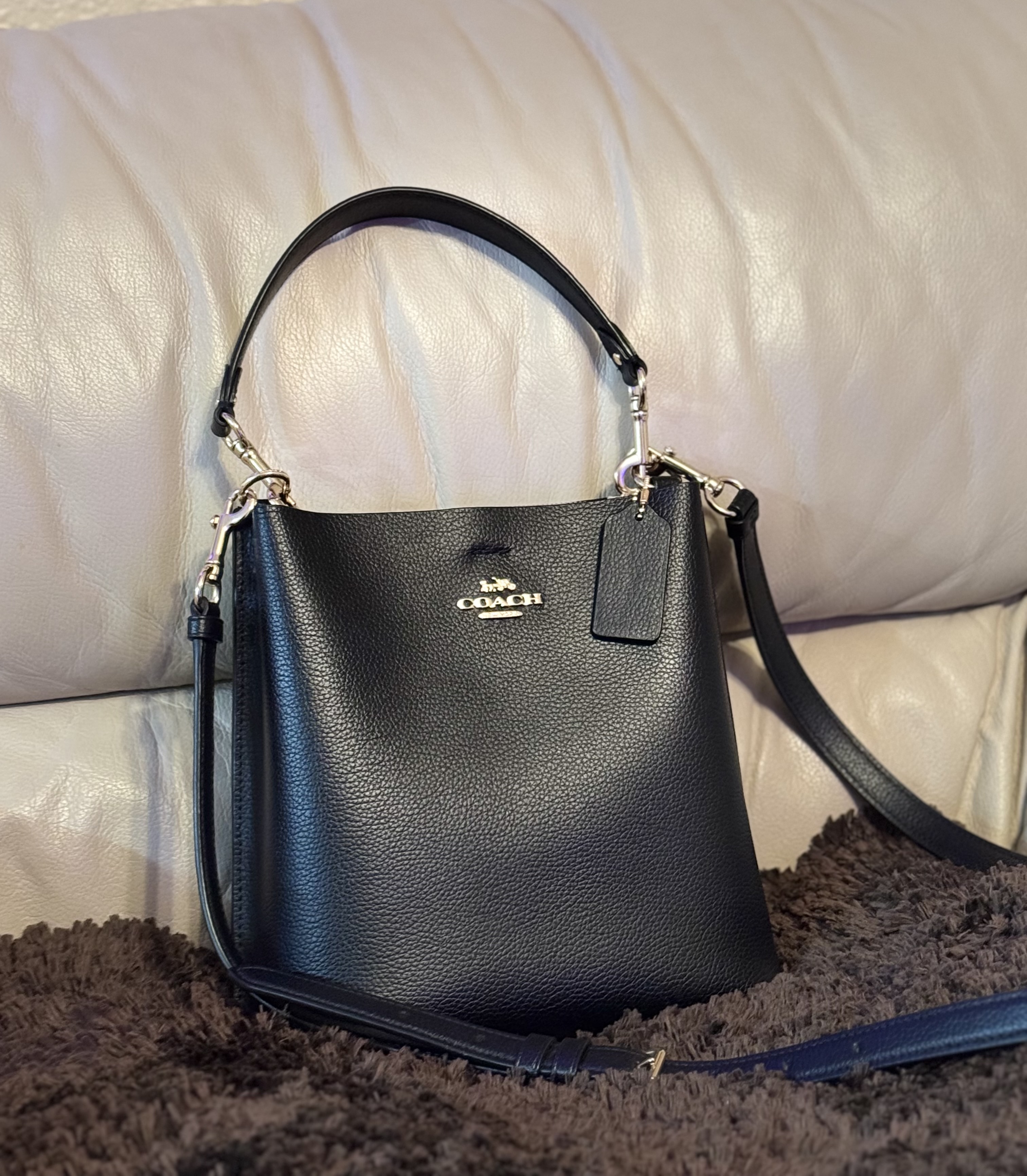 COACH® | Mollie Bucket Bag 22 In Signature Canvas With