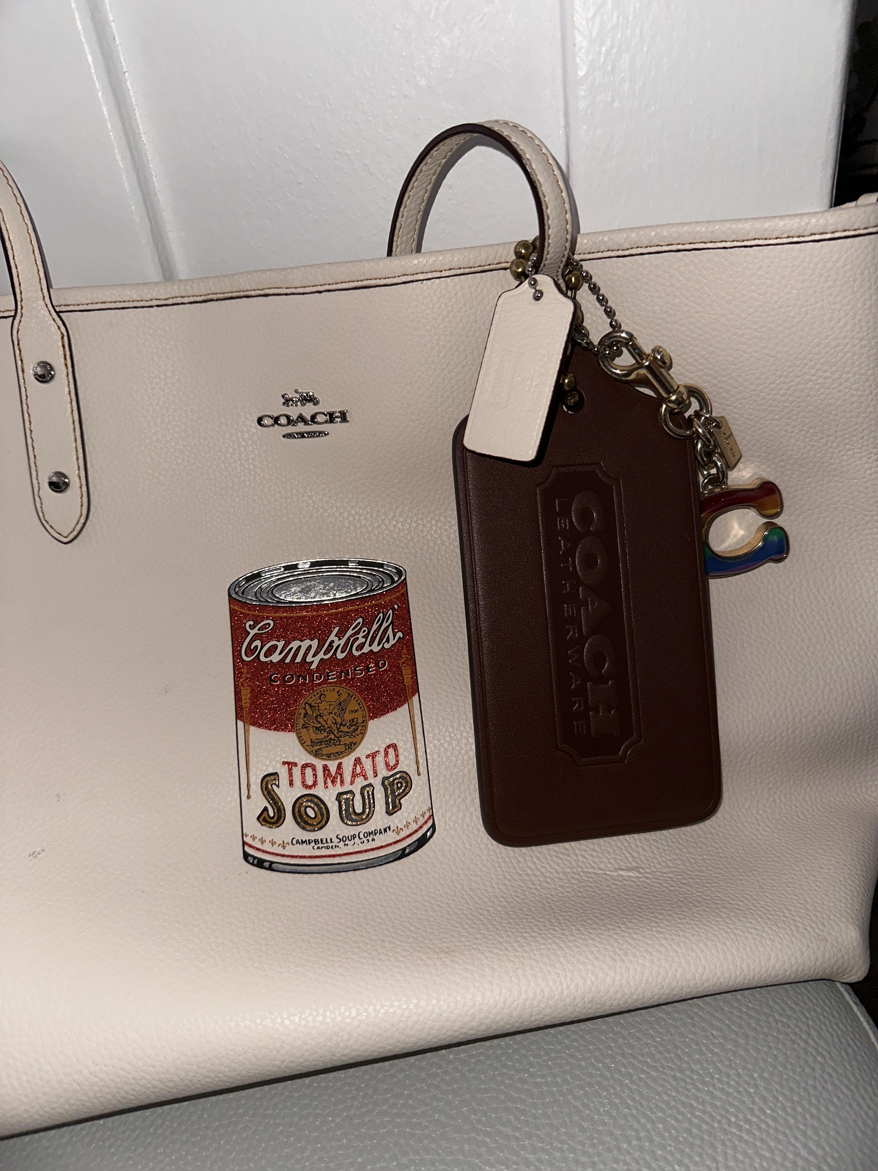 COACH® | Xl Hangtag Bag Charm