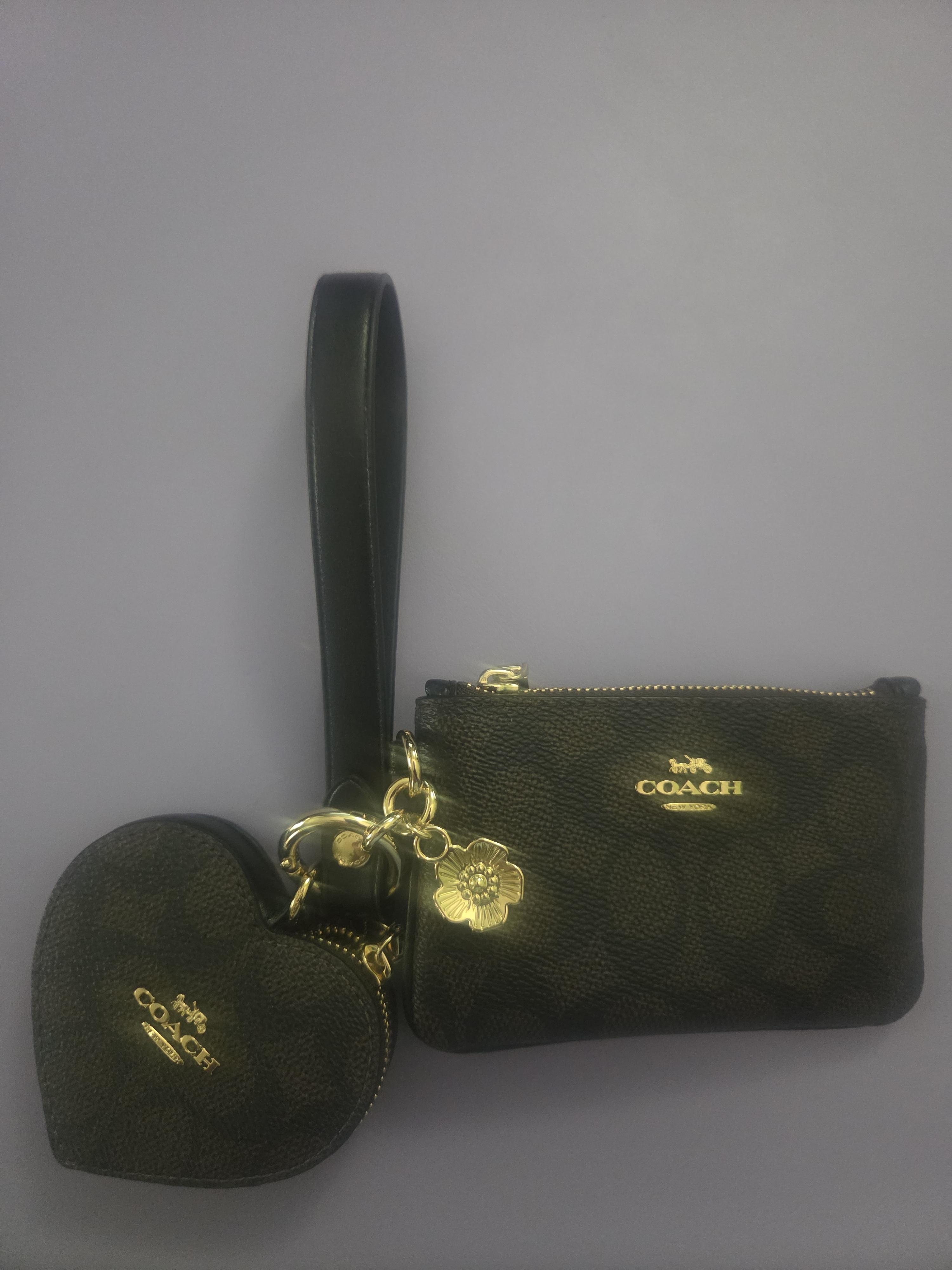 Wristlet And Heart Pouch With Charm | Bags | Coach | COACH®