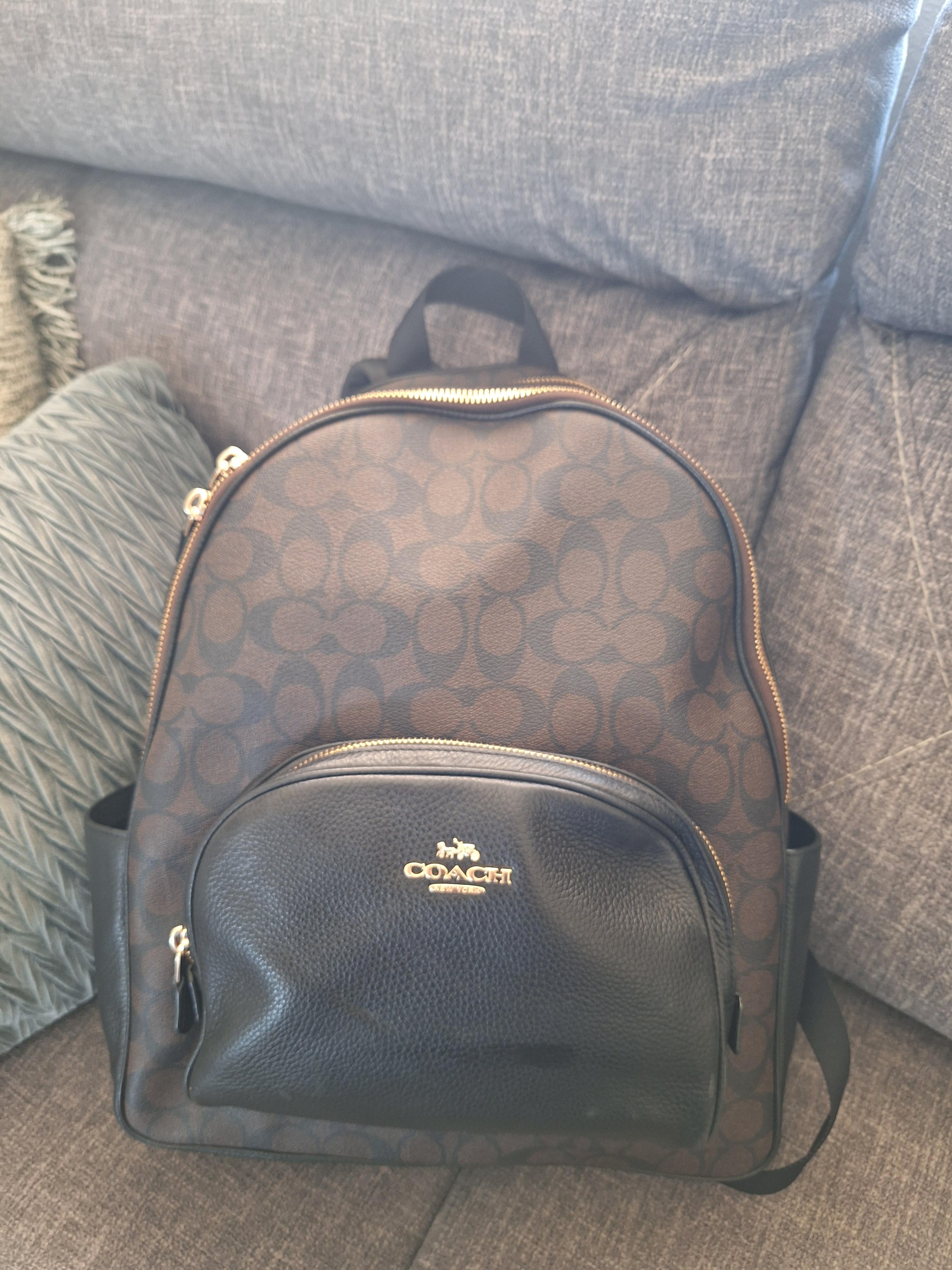 Large Court Backpack In Signature Canvas | COACH®